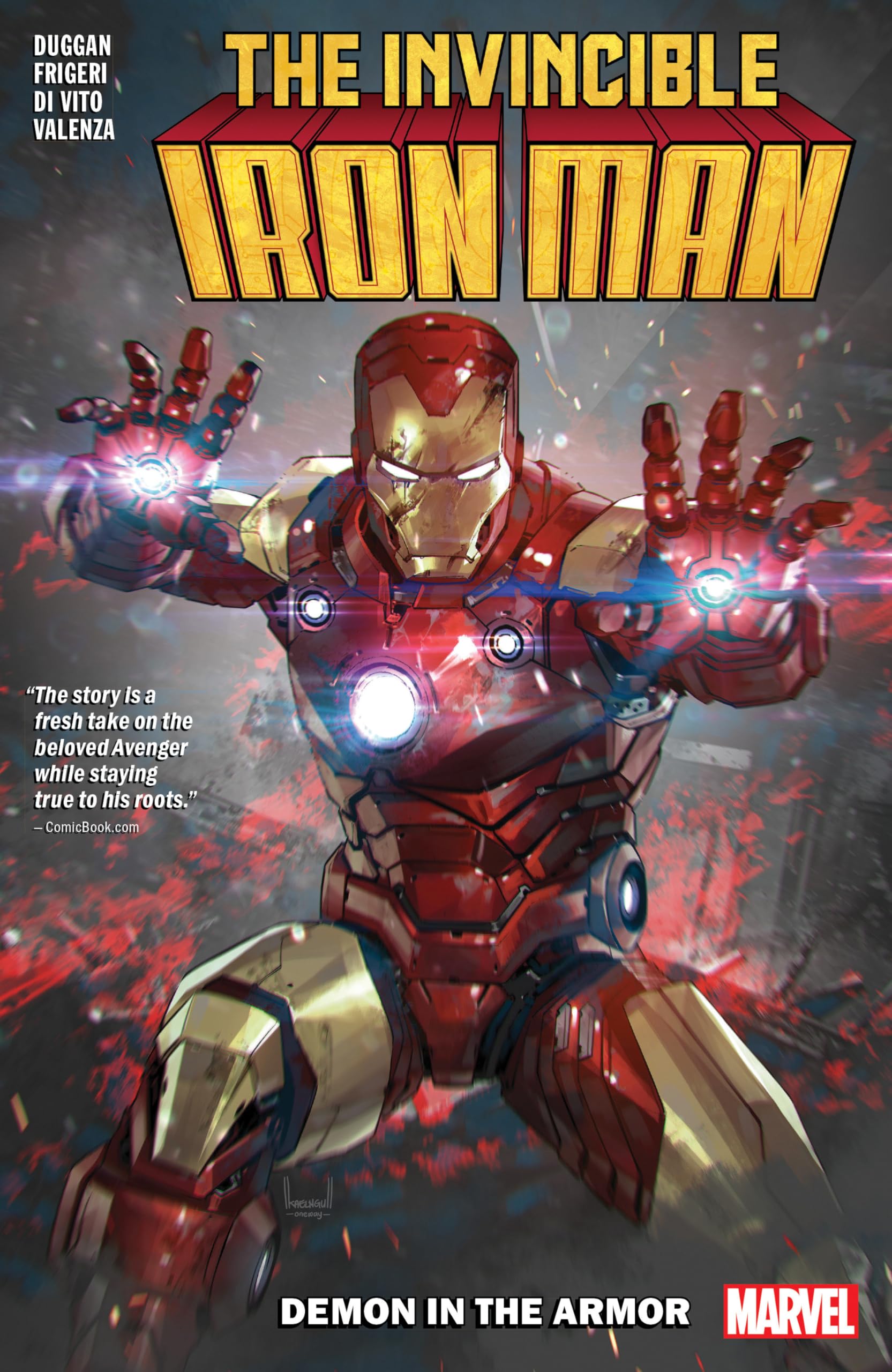 Invincible Iron Man by Gerry Duggan Vol. 1: Demon in the Armor Manga