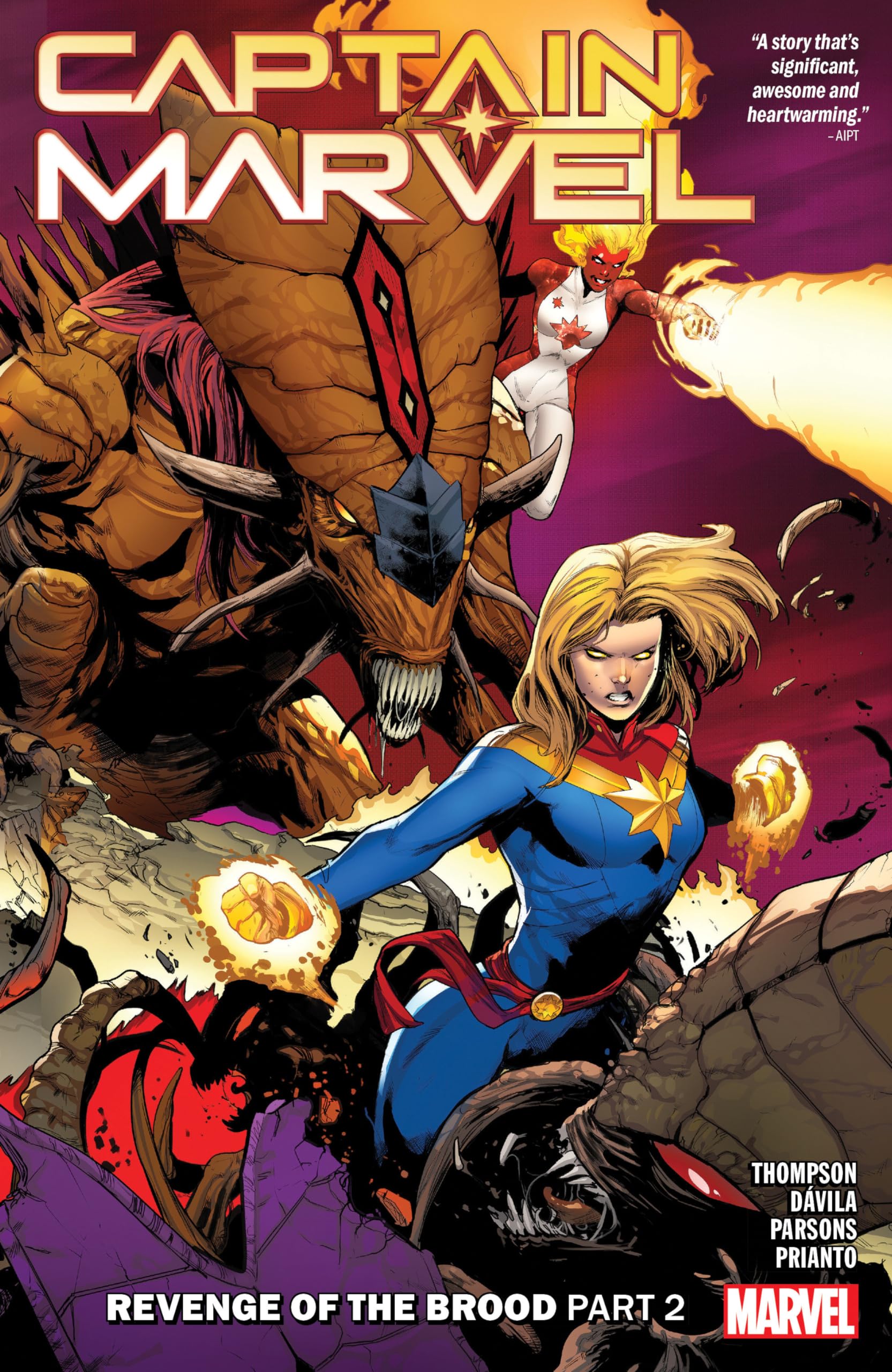 Captain Marvel Vol. 10: Revenge of The Brood Part 2 Manga