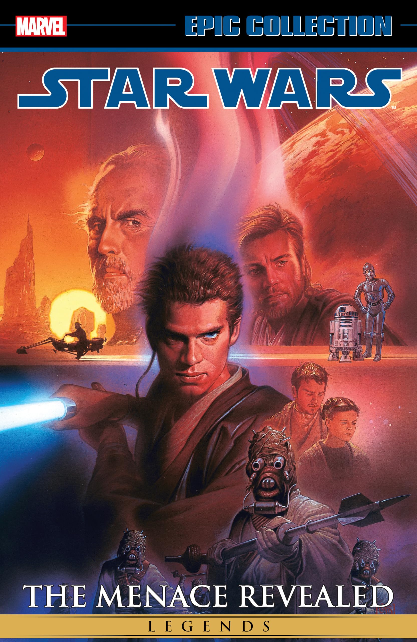 STAR WARS LEGENDS EPIC COLLECTION: THE MENACE REVEALED VOL. 4 book