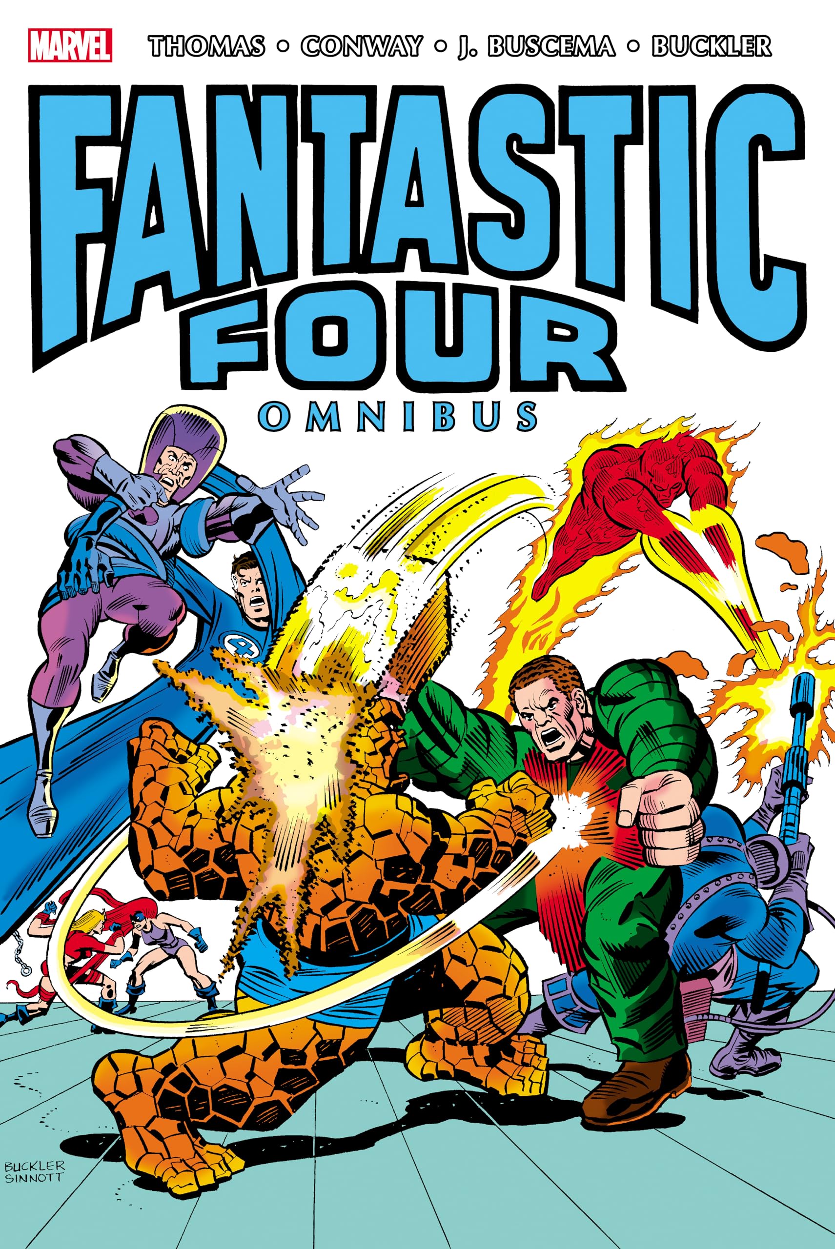 The Fantastic Four Omnibus Vol. 5 Rich Buckler Frightful Four Cover (Fantastic Four, 5) Manga