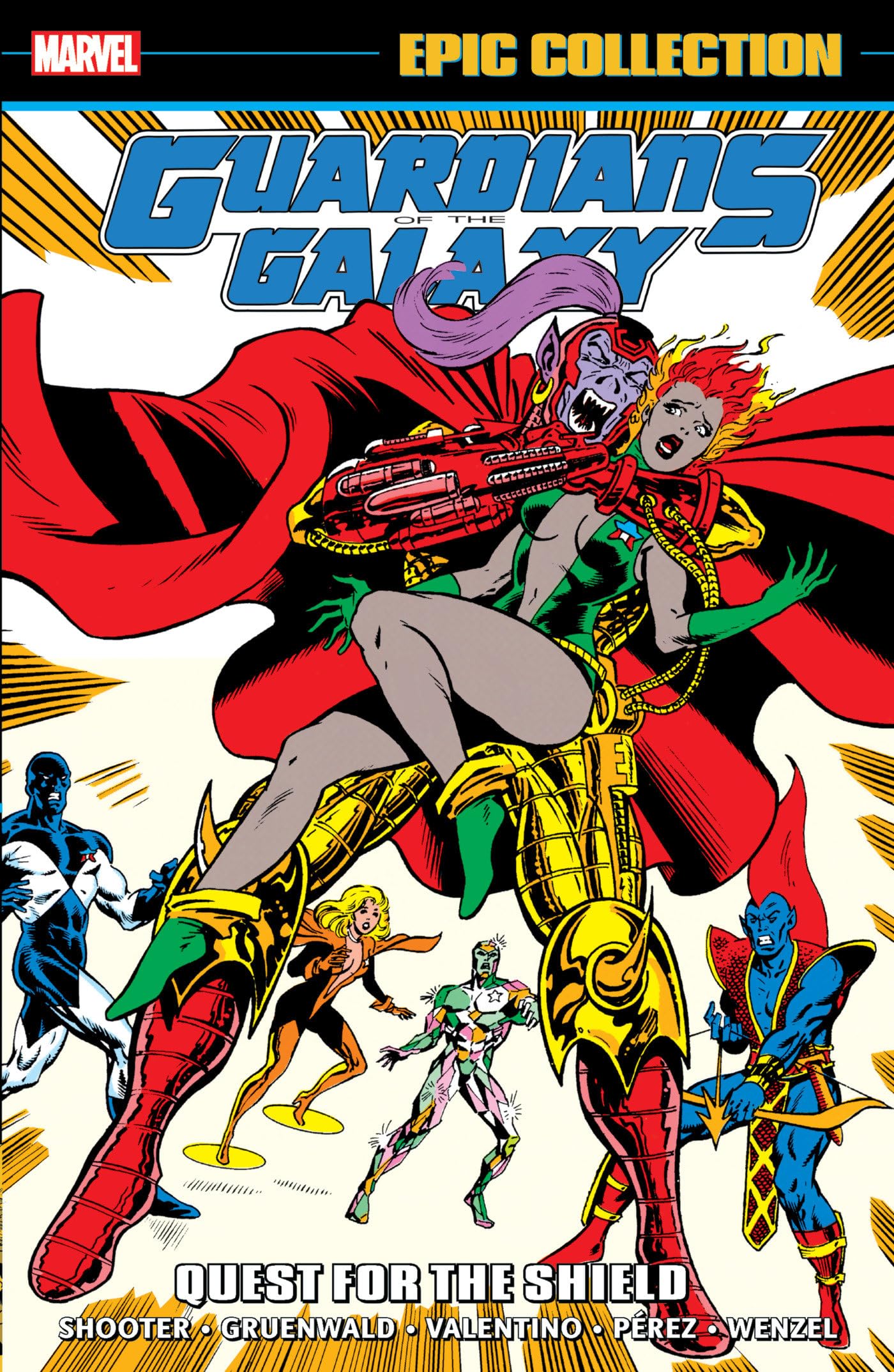 Guardians of The Galaxy Epic Collection: Quest For The Shield Manga