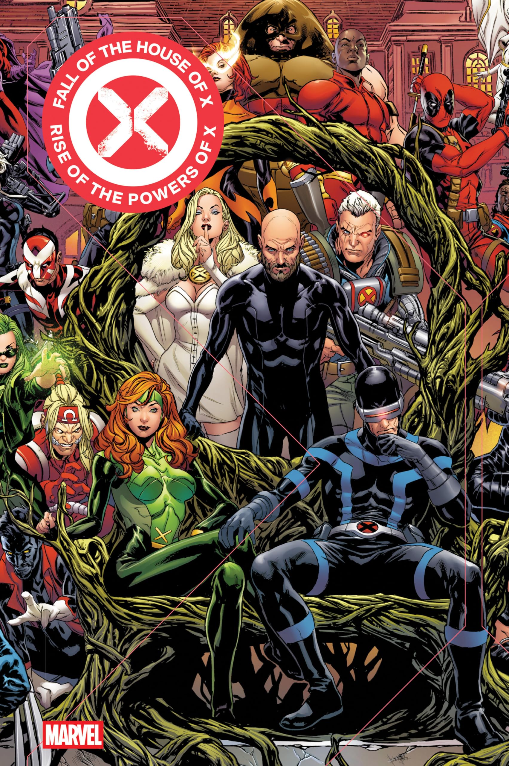Fall Of The House Of X/Rise Of The Powers Of X Omnibus Mark Brooks Cover Manga
