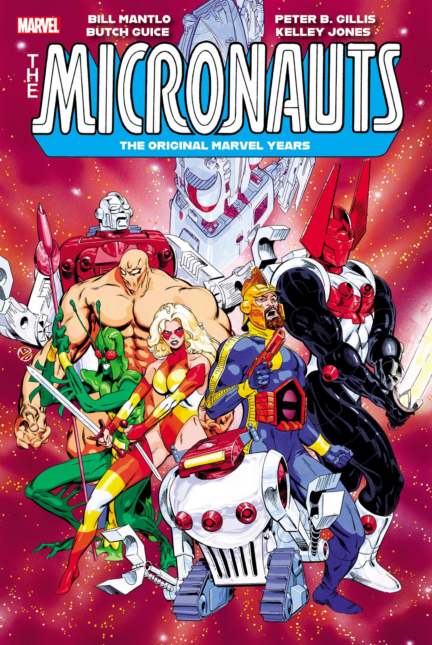 Micronauts: The Original Marvel Years Omnibus Vol. 3 Michael Golden Cover: The Original Marvel Years Omnibus 3 Manga