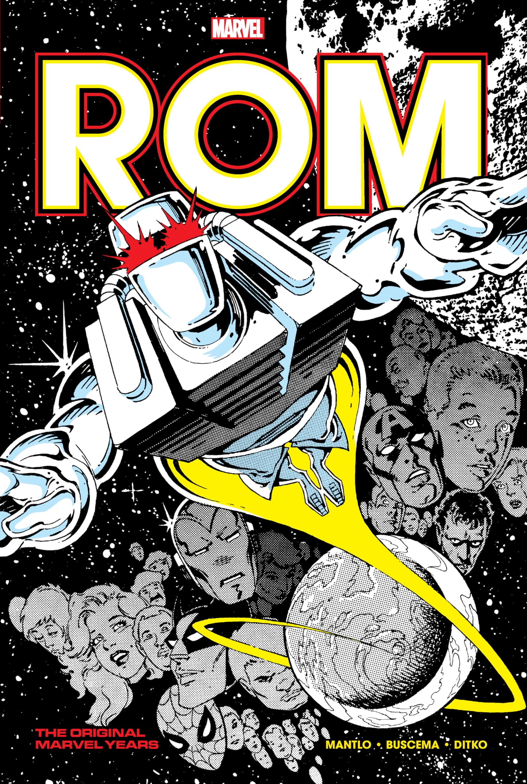 Rom: The Original Marvel Years Omnibus Vol. 3 P. Craig Russell Cover Manga