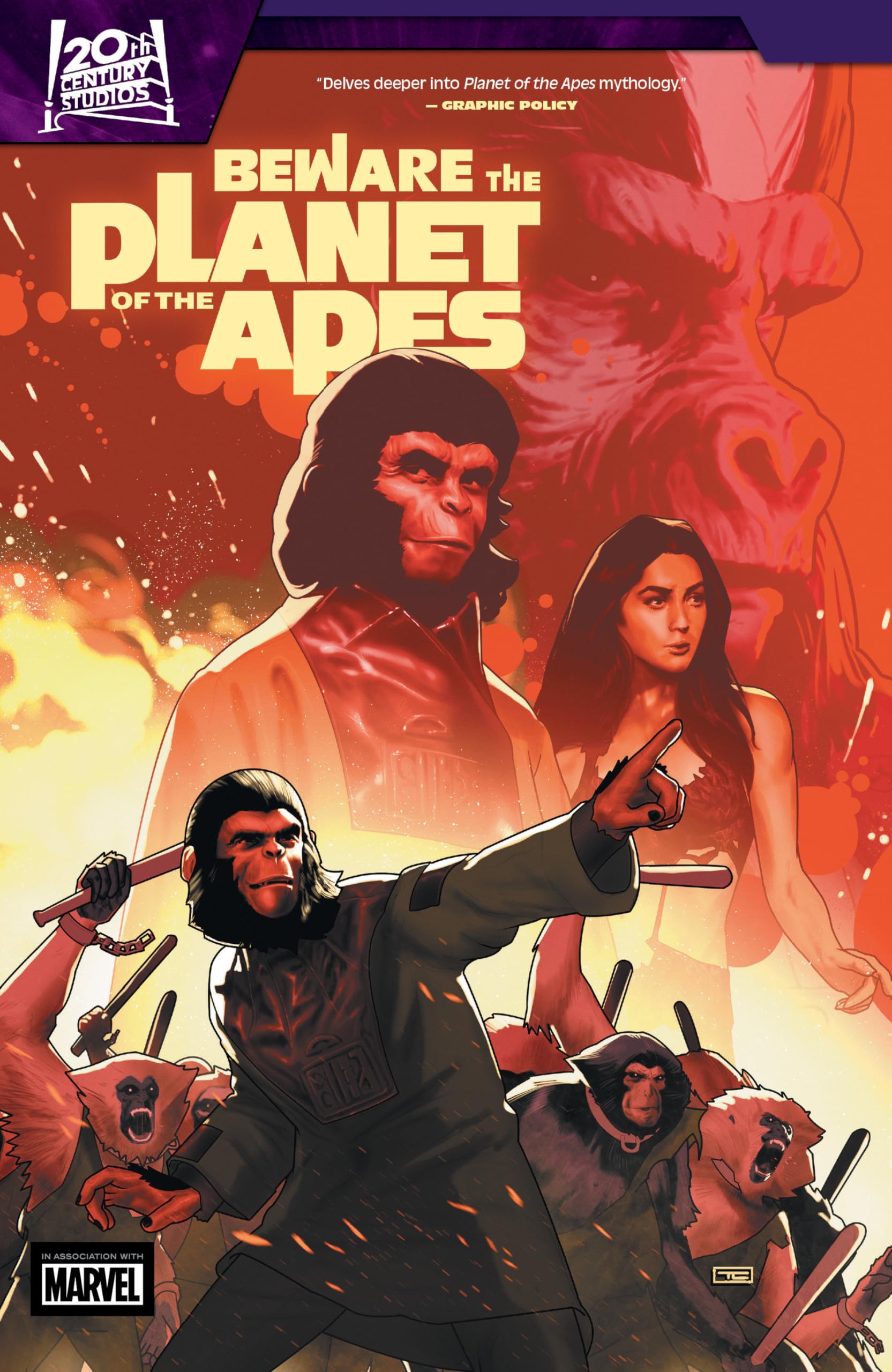 Beware the Planet of the Apes Manga
