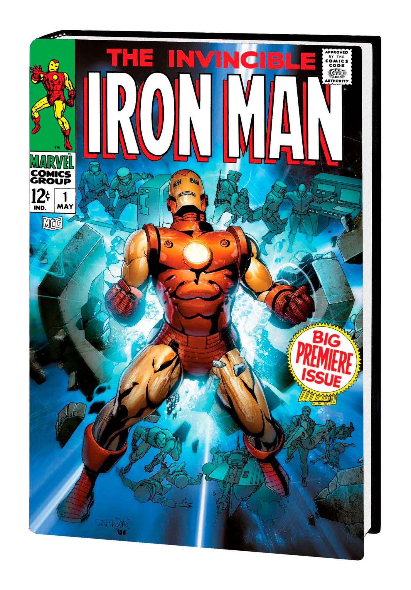 THE INVINCIBLE IRON MAN OMNIBUS VOL. 2 SALVADOR LARROCA COVER book