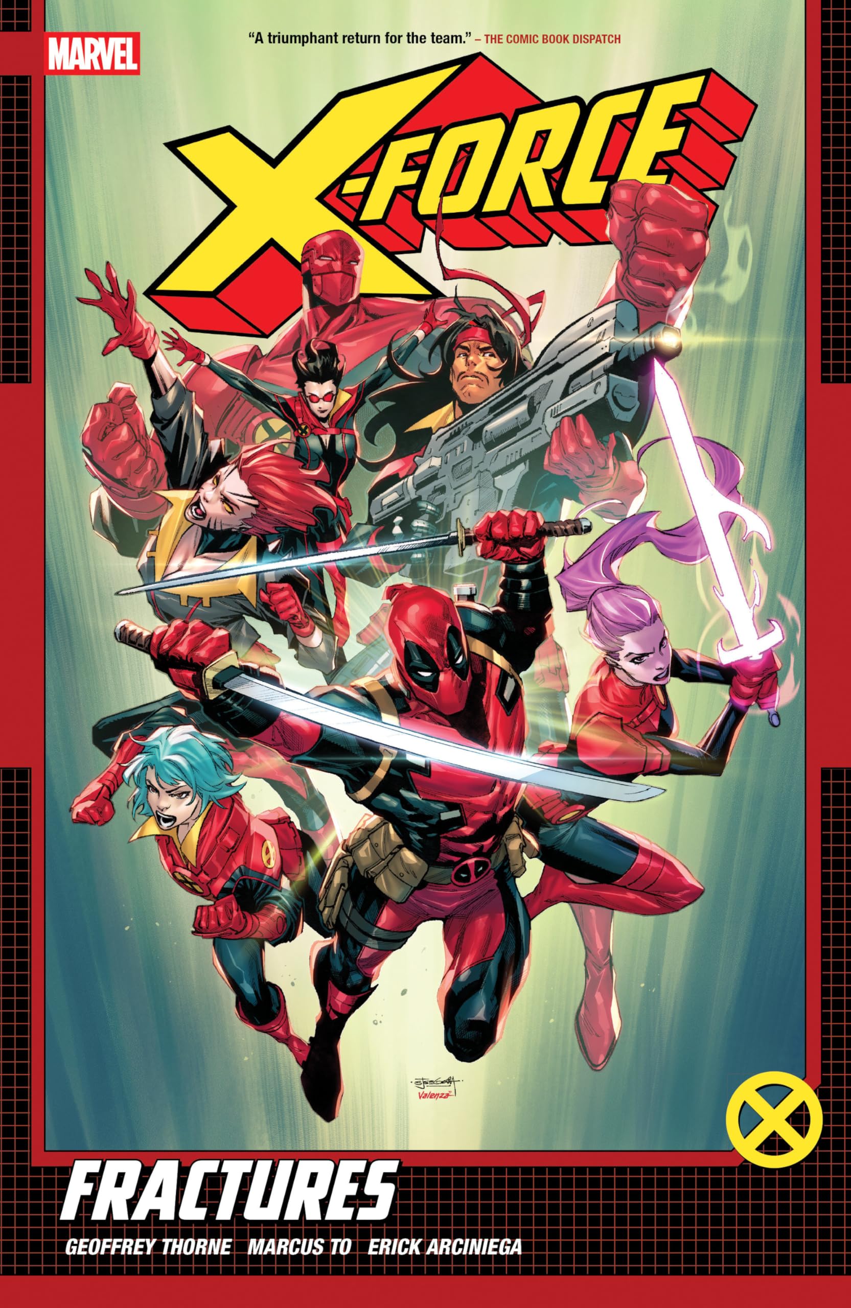X-Force by Geoffrey Thorne Vol. 1: Fractures Manga