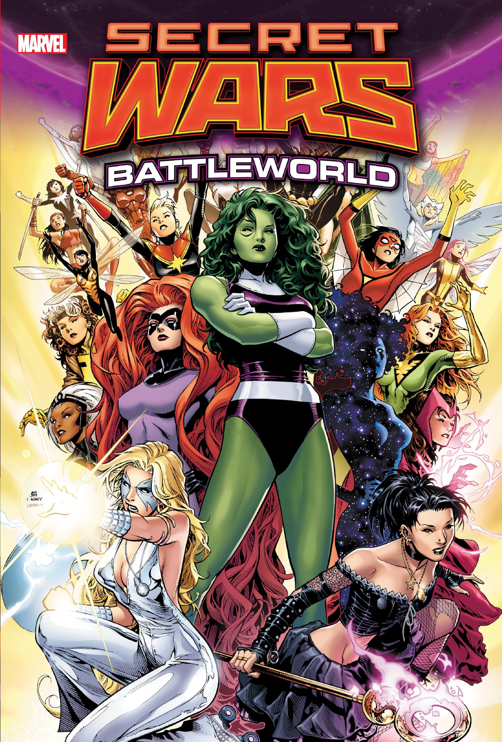 Secret Wars: Battleworld Omnibus Vol. 1 Jim Cheung Cover (Marvel Secret Wars) Manga