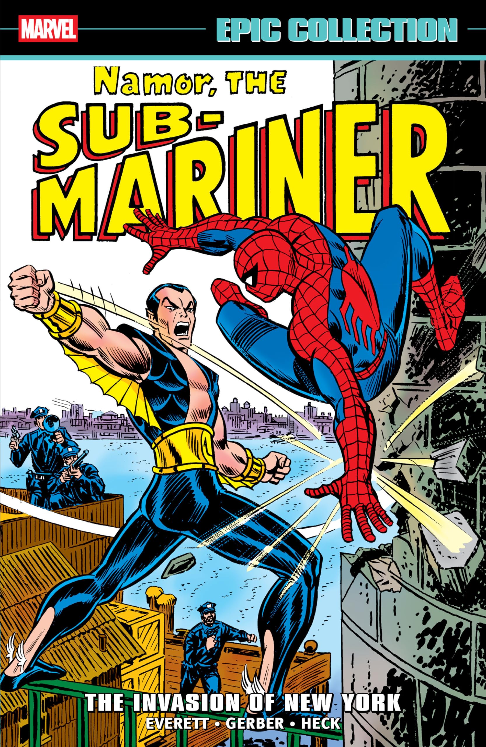 Namor The Sub-Mariner Epic Collection: The Invasion Of New York Manga