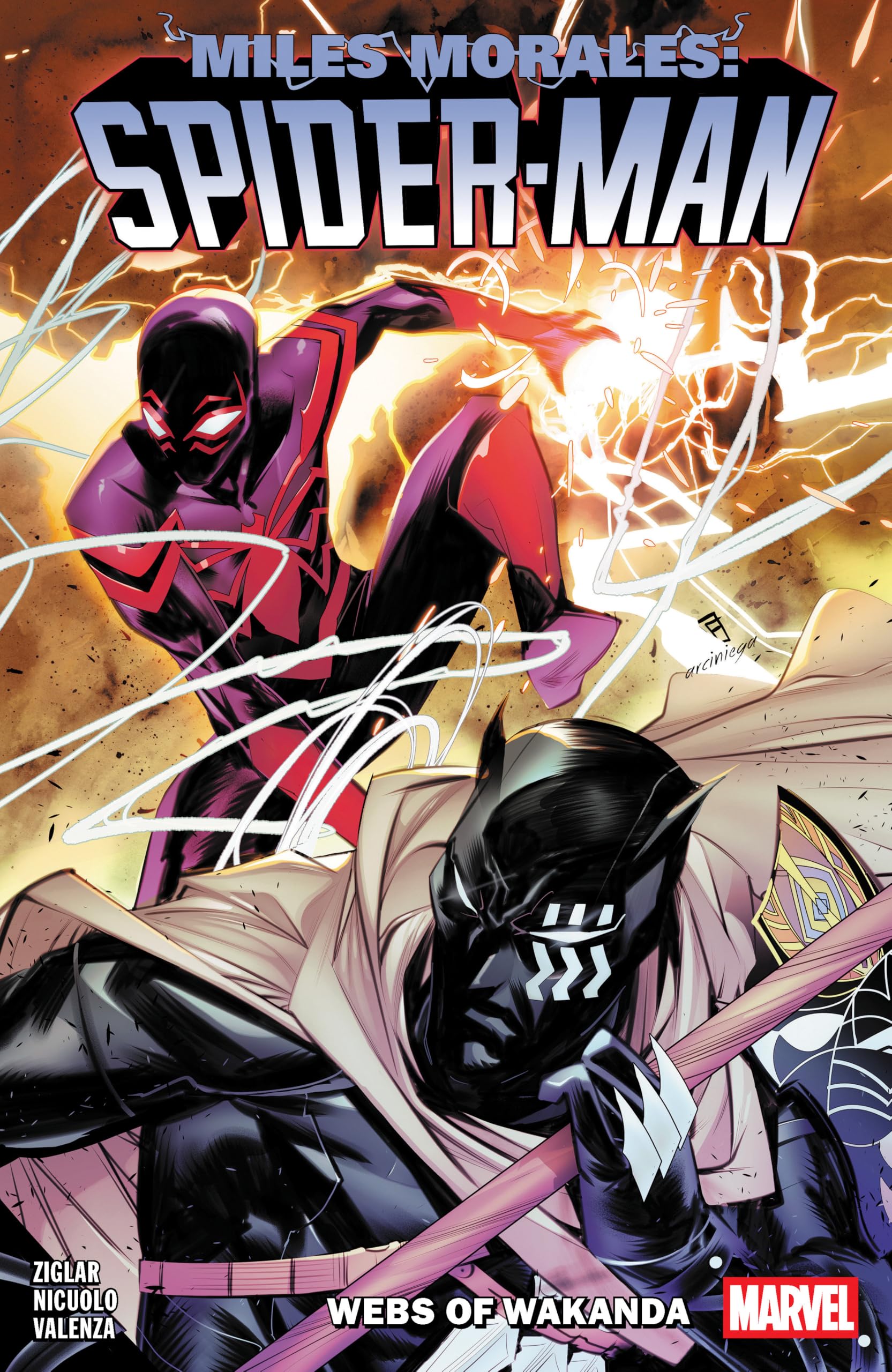 Miles Morales: Spider-Man By Cody Ziglar Vol. 6 - Webs Of Wakanda: Spider-Man; Webs of Wakanda Manga