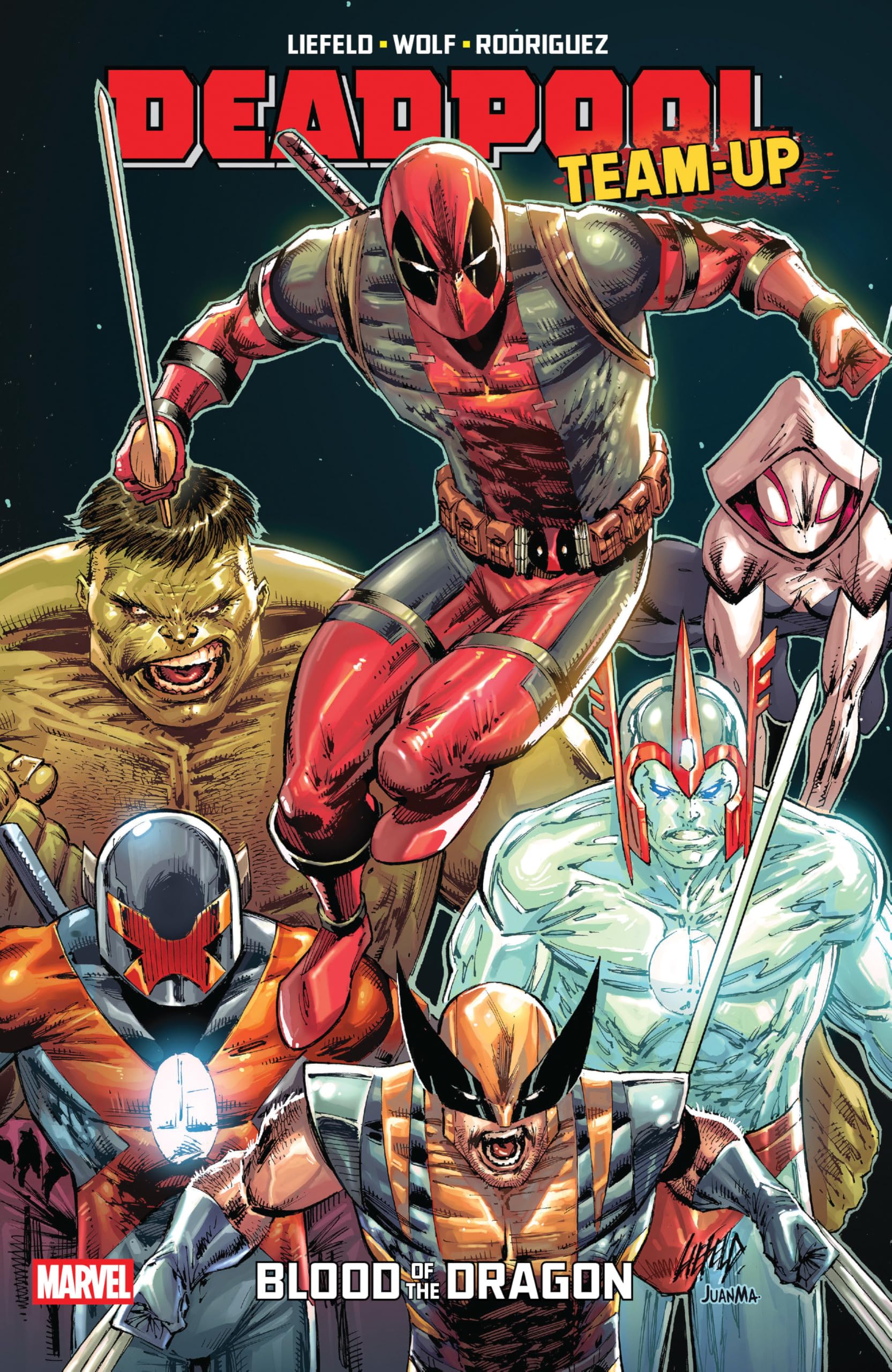Deadpool Team-Up by Rob Liefeld: Blood of the Dragon Manga