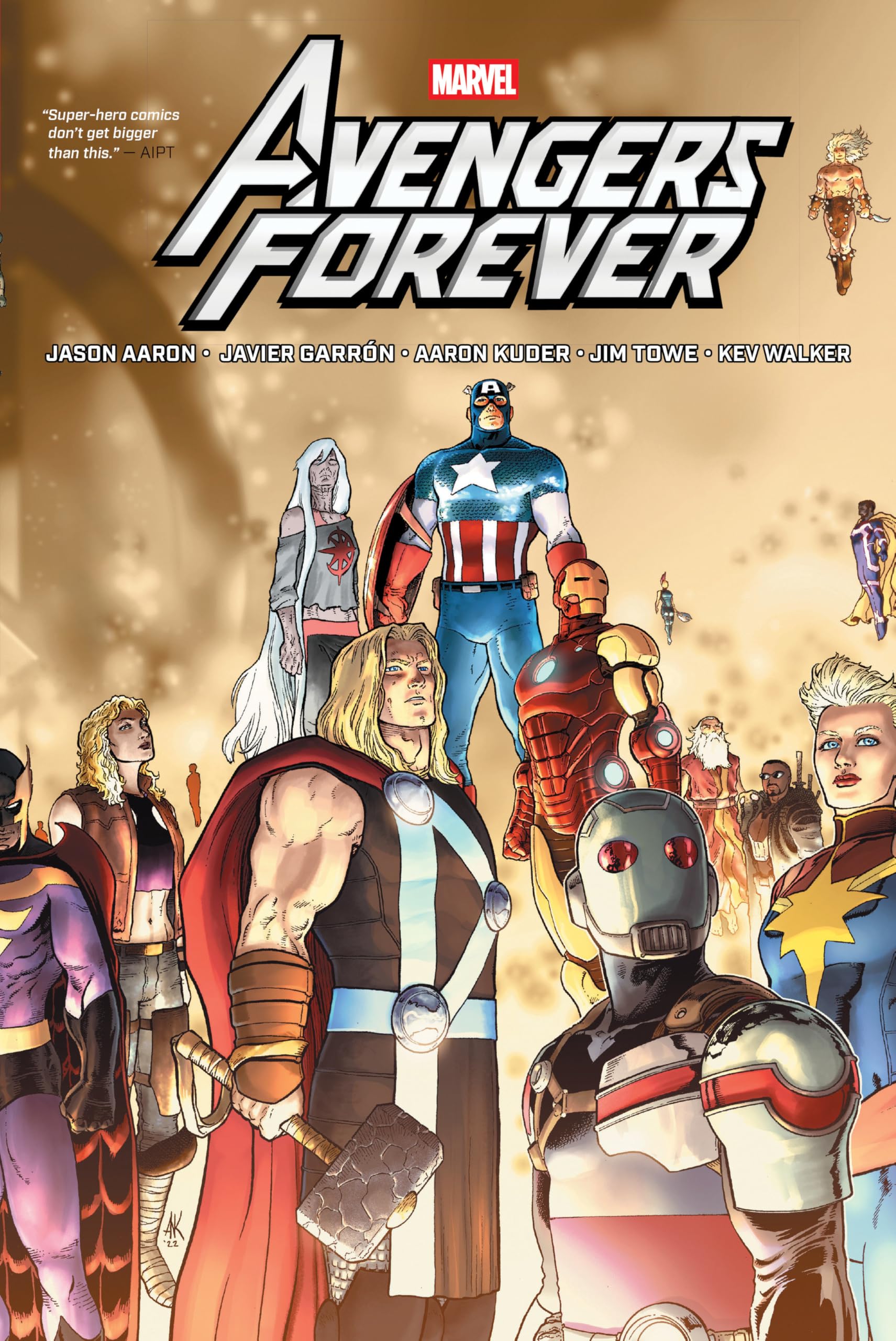 Avengers Forever By Jason Aaron Omnibus Aaron Kuder Cover Manga