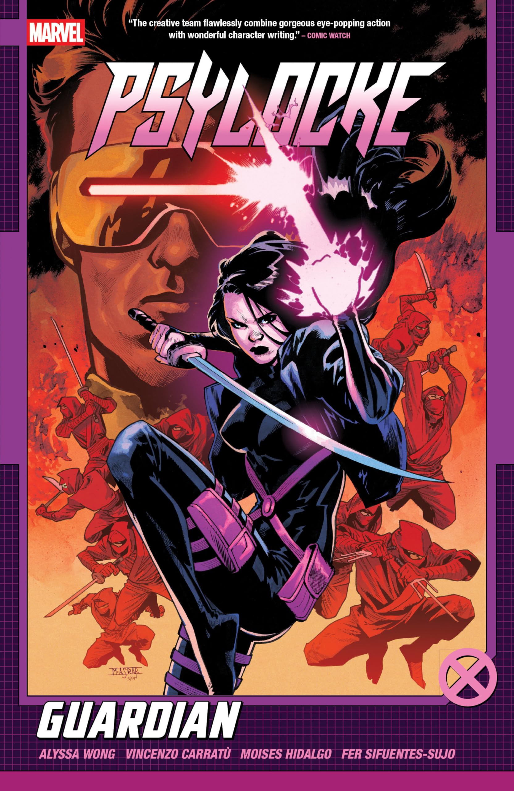 Psylocke Vol. 1: Guardian Manga