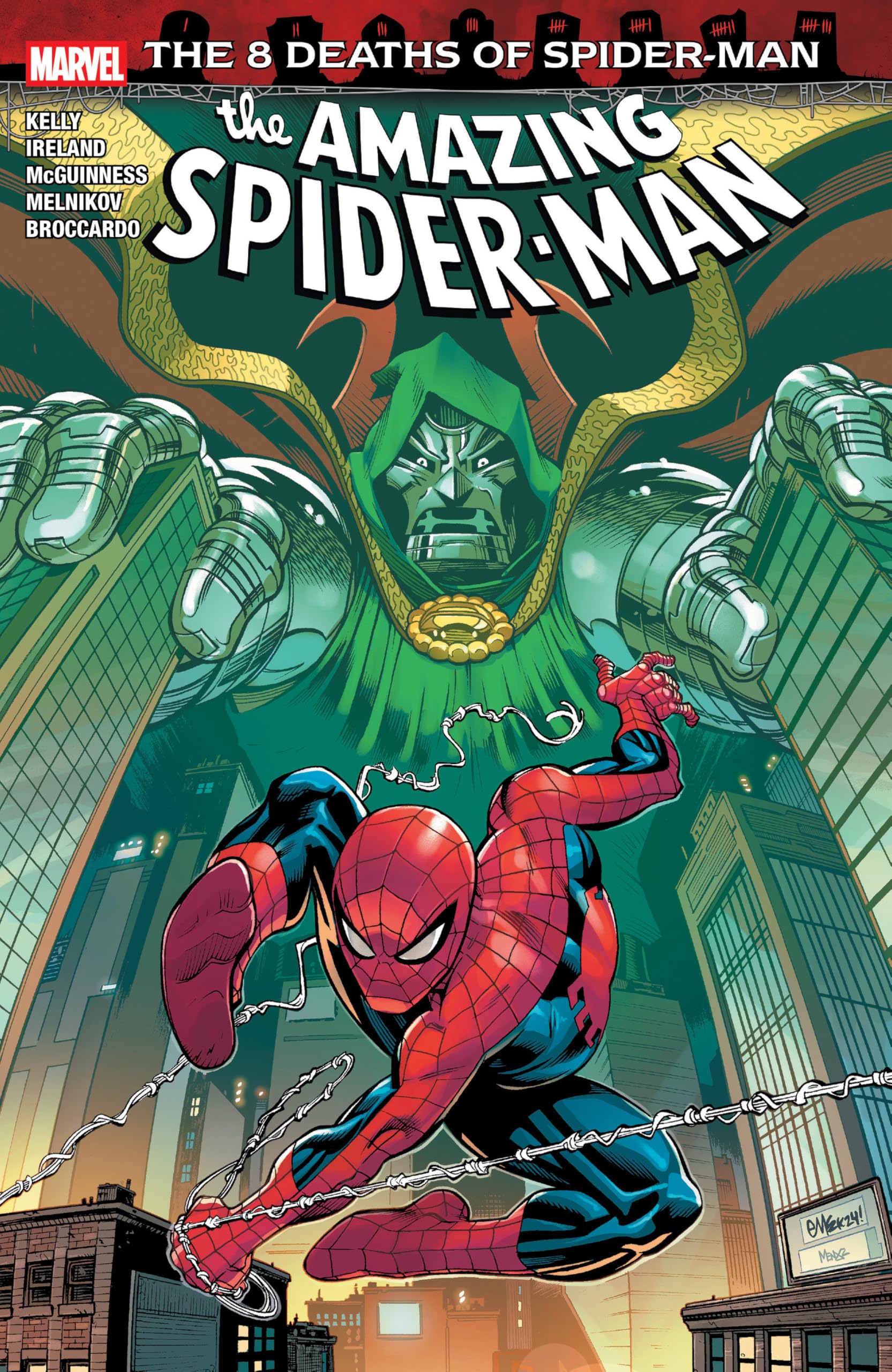 AMAZING SPIDER-MAN: 8 DEATHS OF SPIDER-MAN book