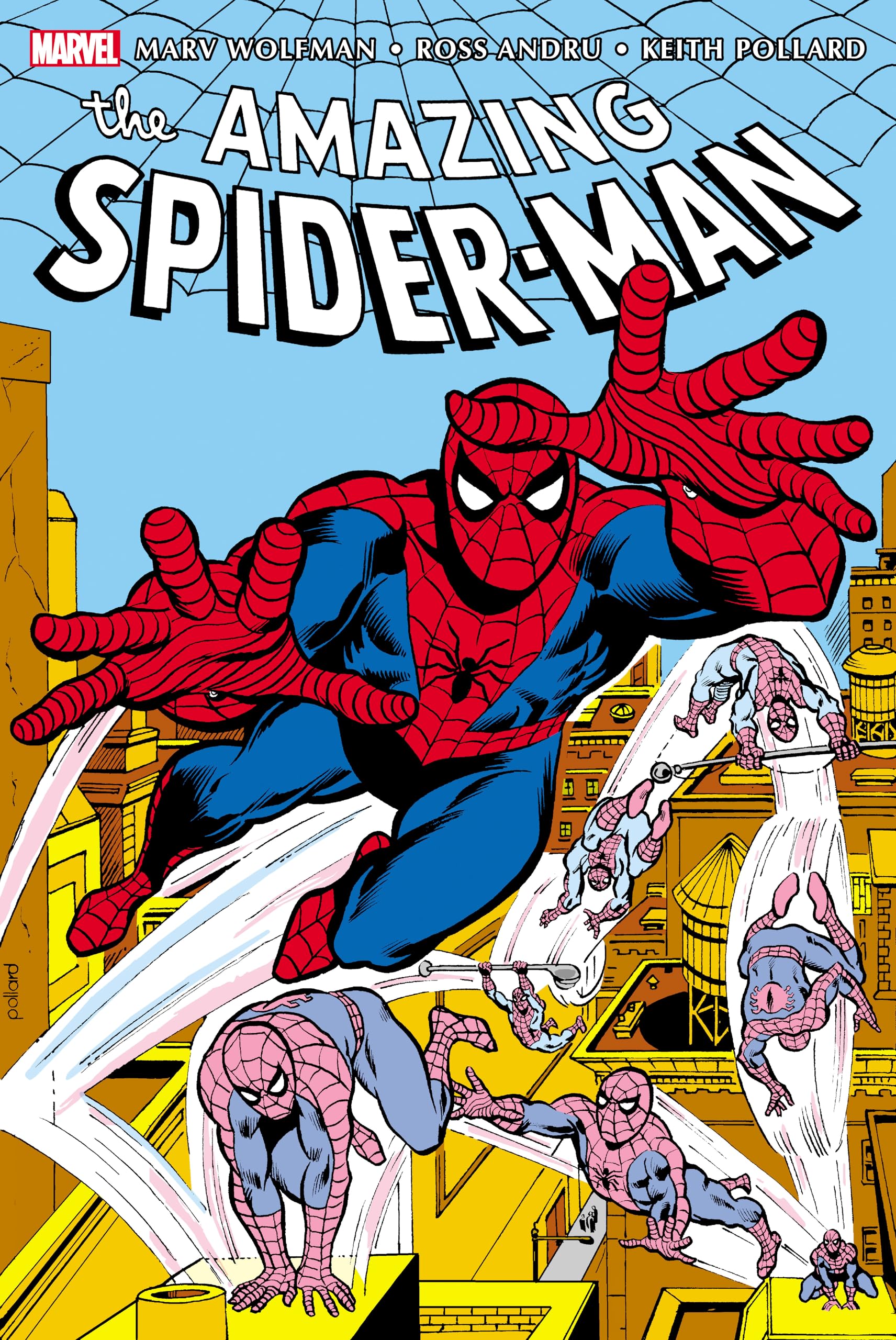 The Amazing Spider-Man Omnibus Vol. 6 Keith Pollard Spider-Man Cover Manga