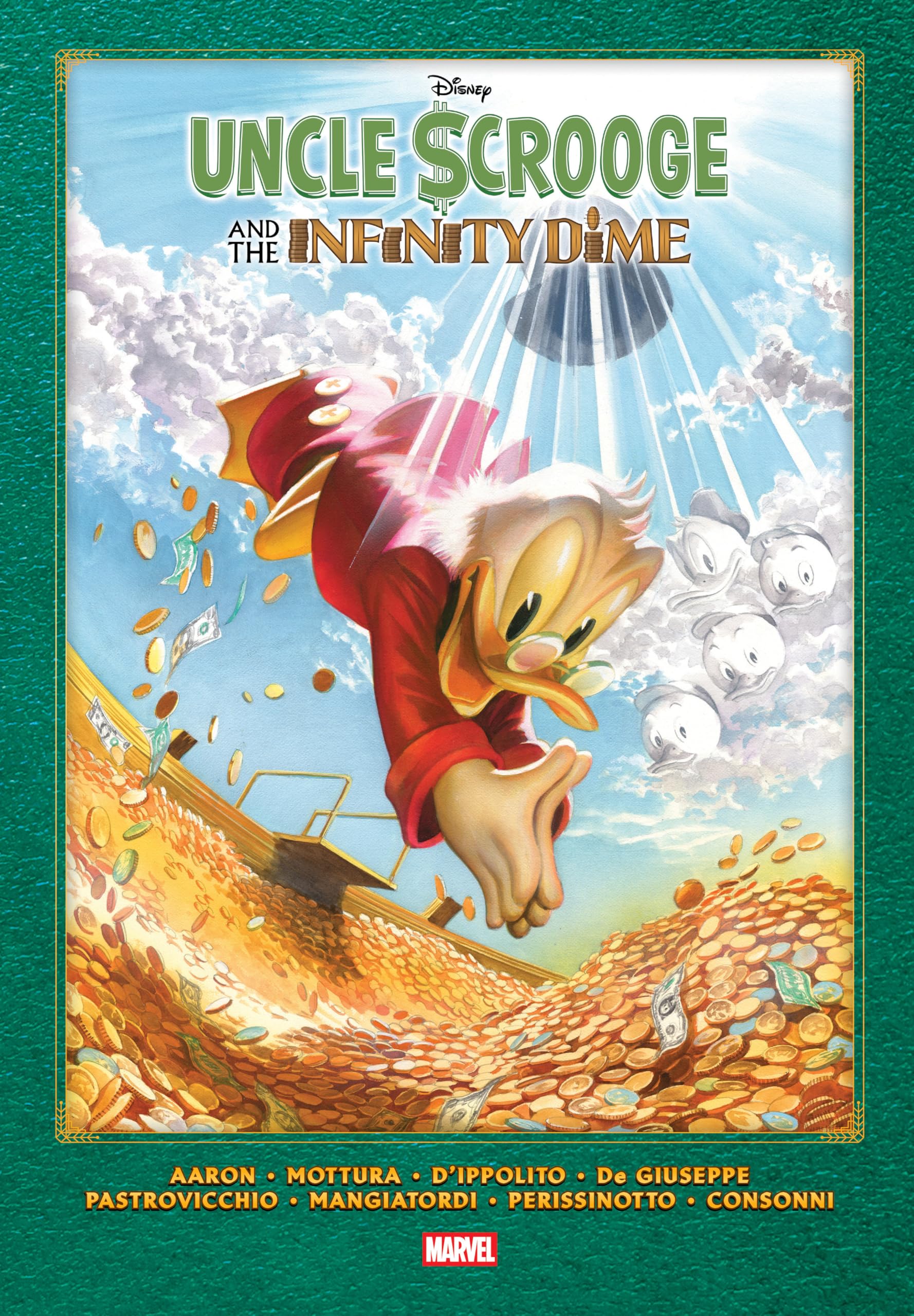 Uncle Scrooge and the Infinity Dime Gallery Edition Alex Ross Cover Manga