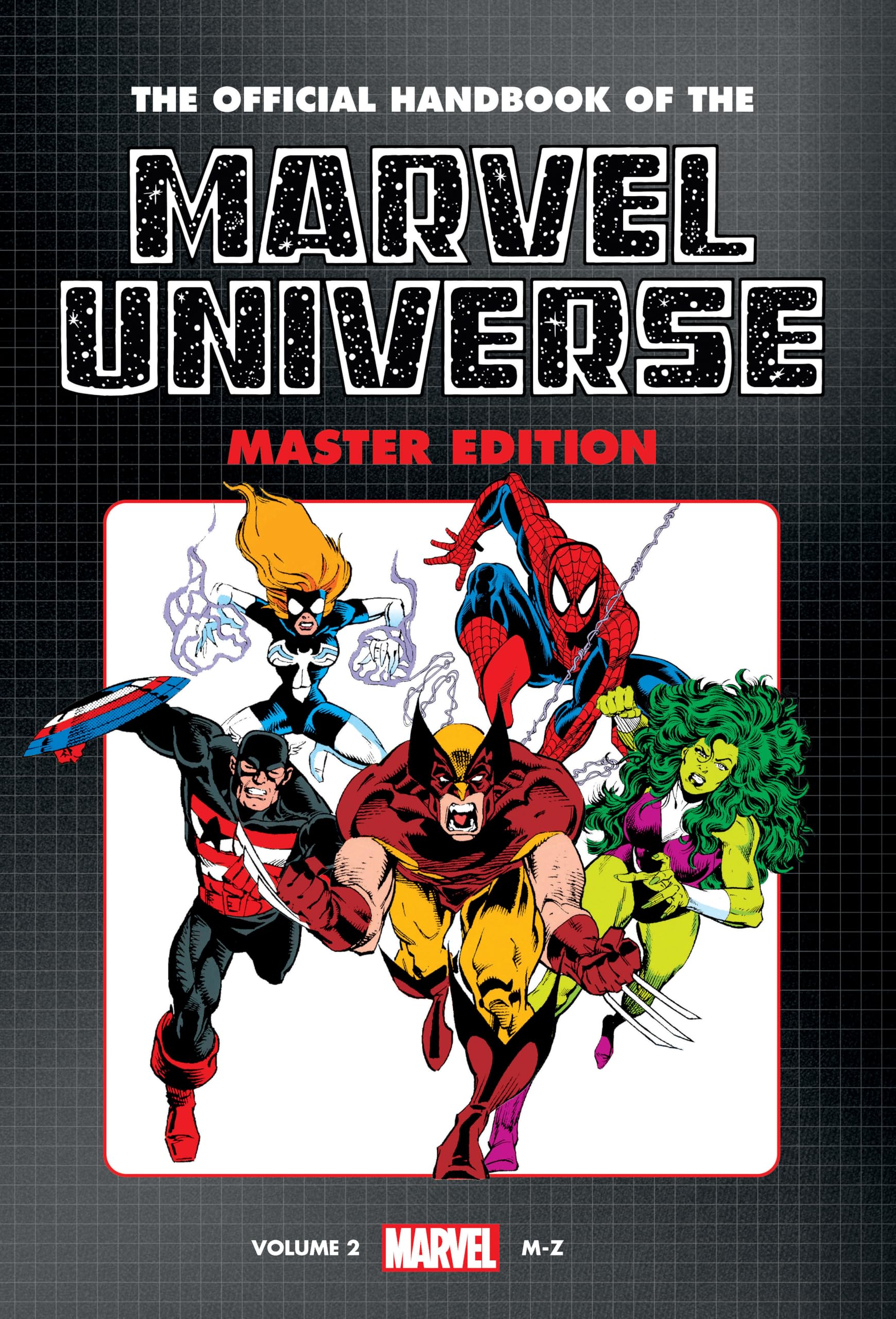 Official Handbook Of The Marvel Universe: Master Edition Omnibus Vol. 2 Heroes Cover Manga