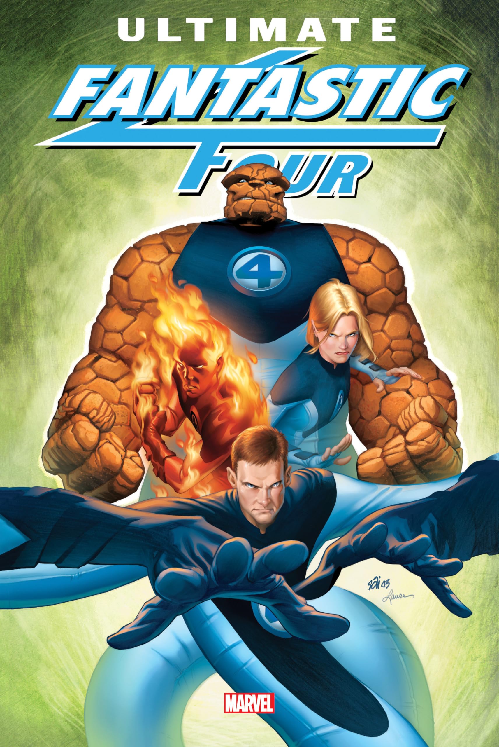 Ultimate Fantastic Four Omnibus Vol. 1 Stuart Immonen Cover Manga