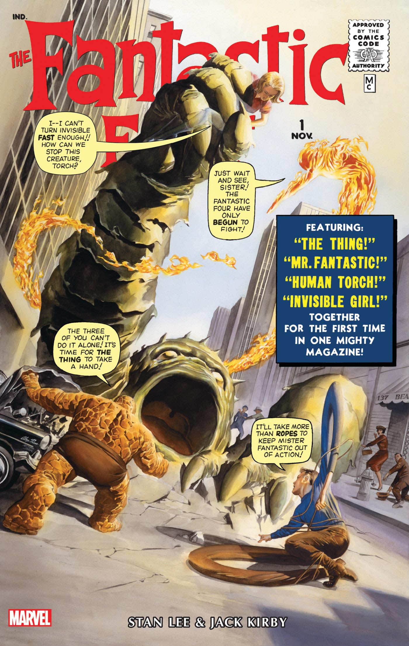 The Fantastic Four Omnibus Vol. 1 Alex Ross Cover Manga