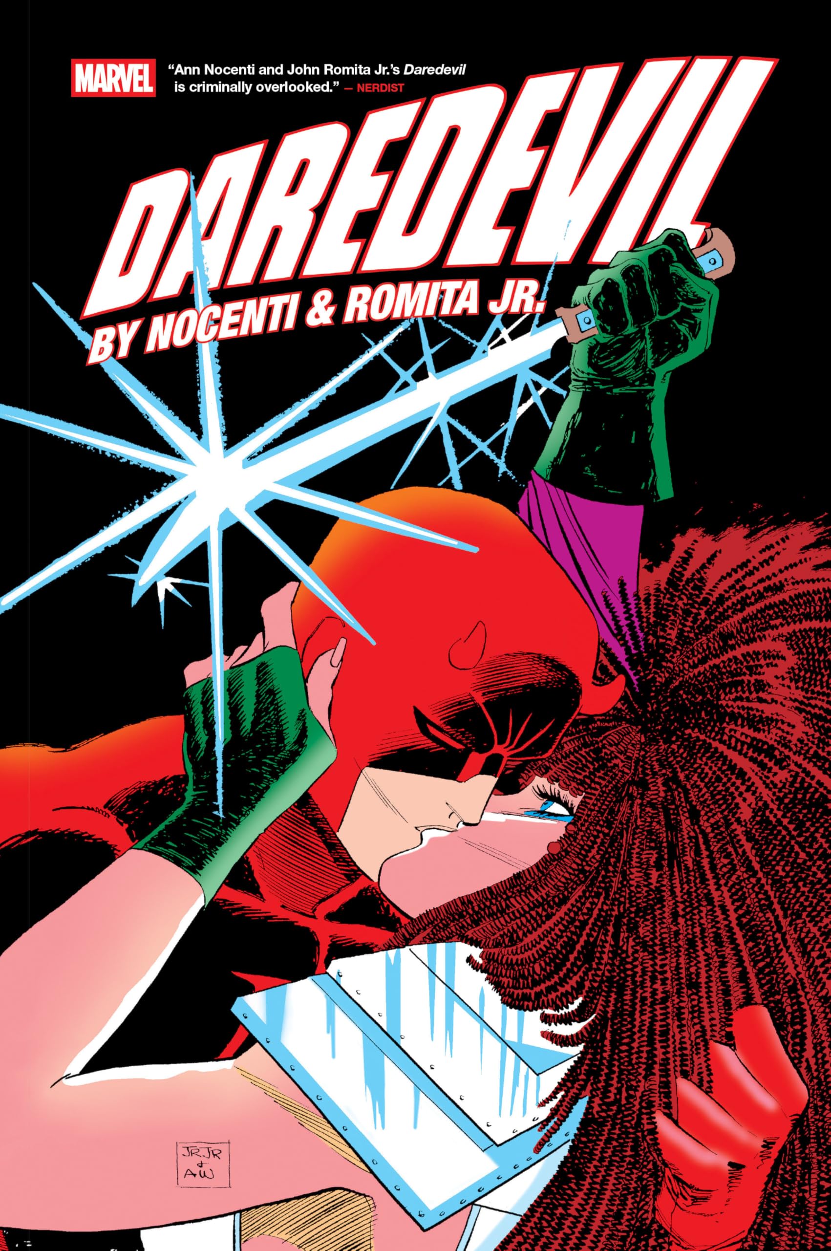 Daredevil By Nocenti & Romita Jr. Omnibus Vol. 1 John Romita Jr. Cover (Daredevil Omnibus) Manga