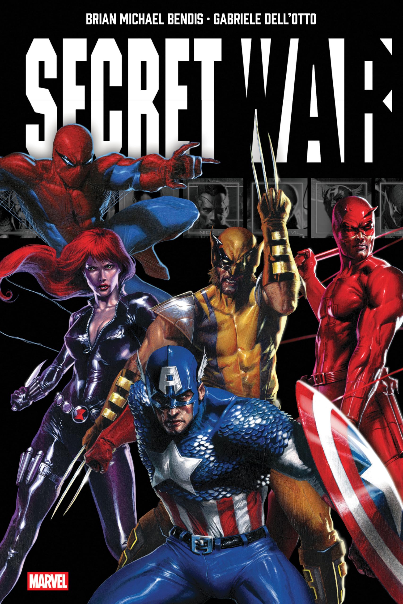 Secret War By Brian Michael Bendis Omnibus Gabriele Dell'Otto Classic Costumes Cover Manga