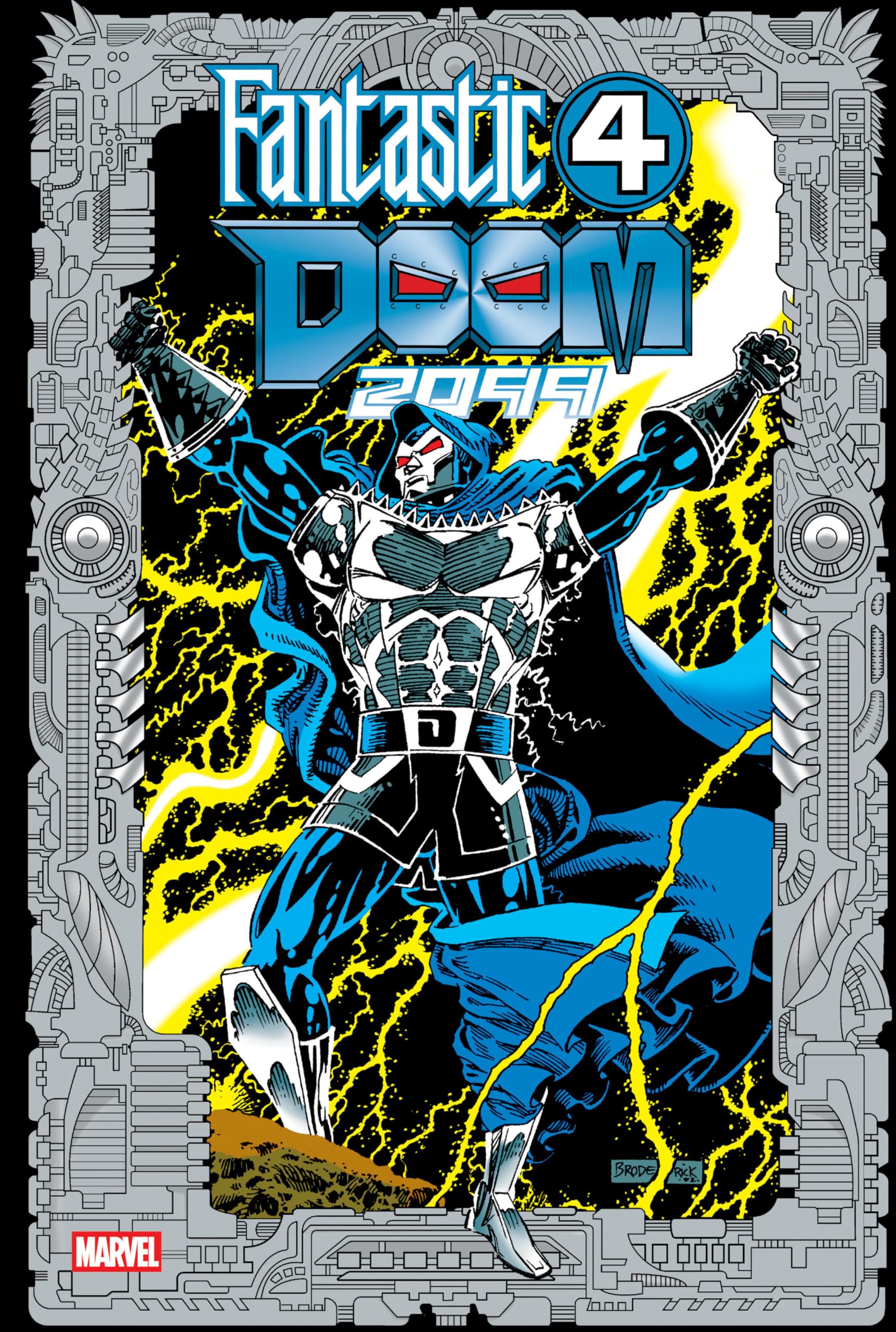 Fantastic Four/Doom 2099 Omnibus Pat Broderick Cover Manga