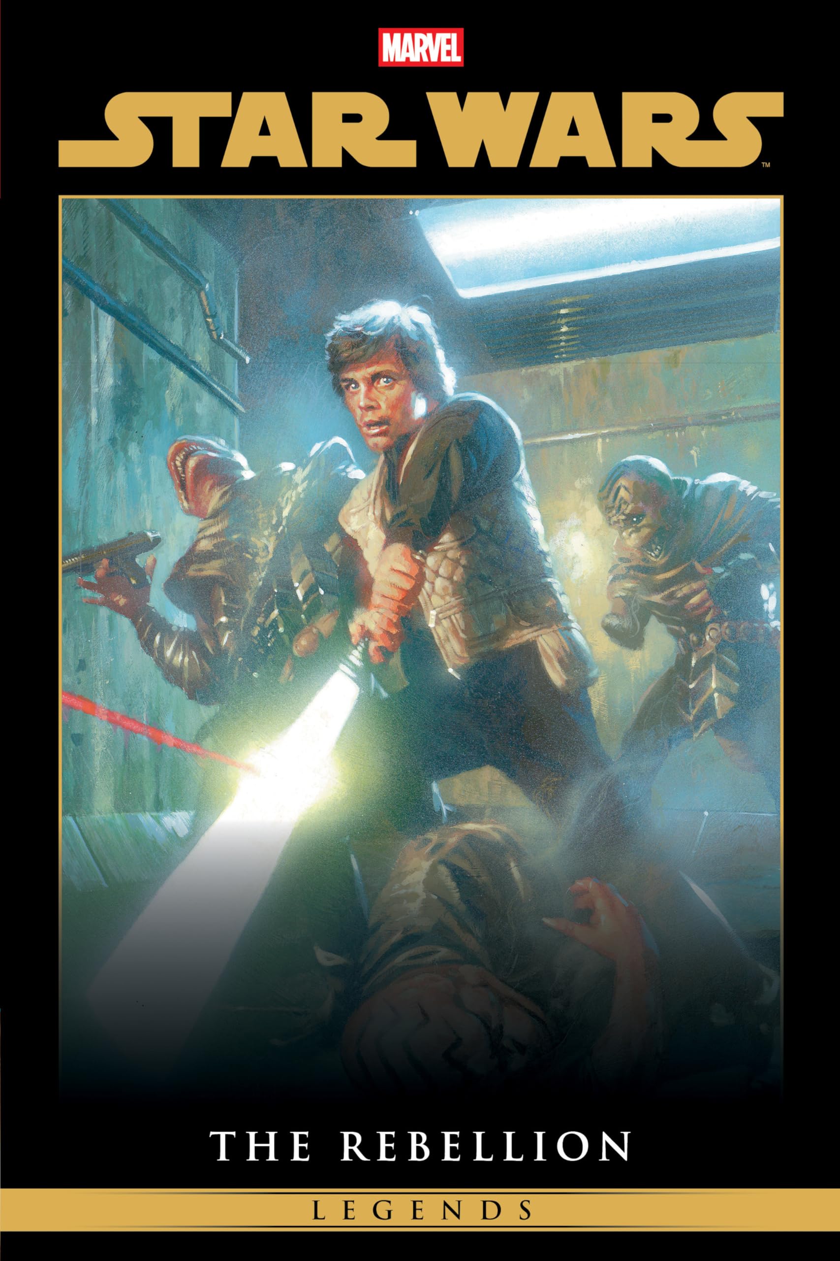 Star Wars Legends: The Rebellion Omnibus Vol. 3 Hugh Fleming Luke Cover Manga