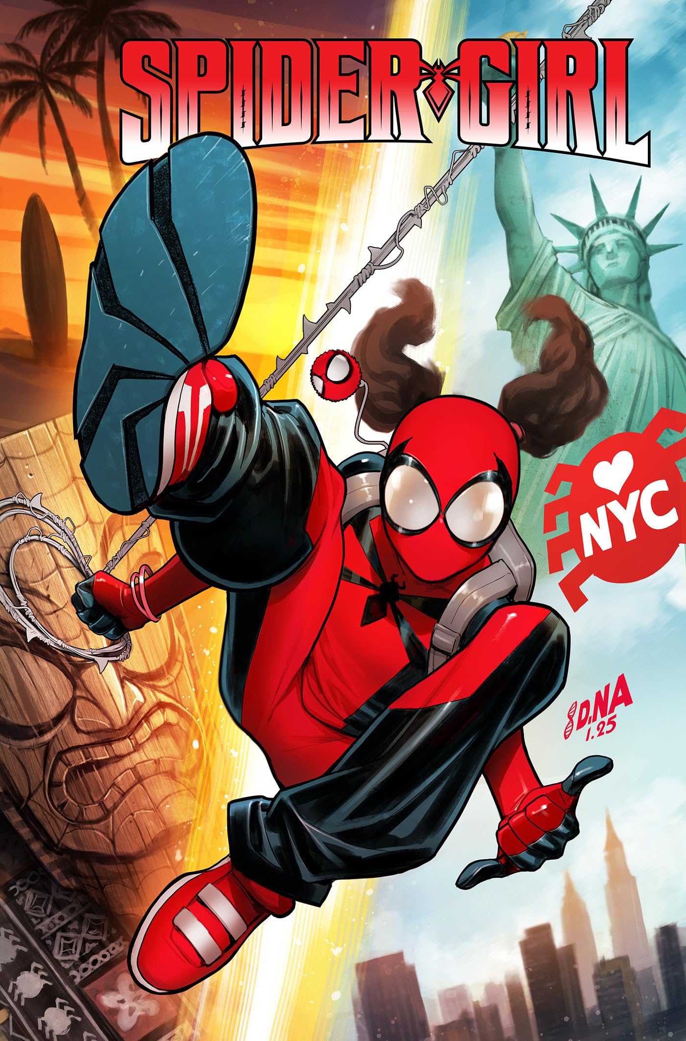 Spider-Girl: Breathe Through The Fire Manga