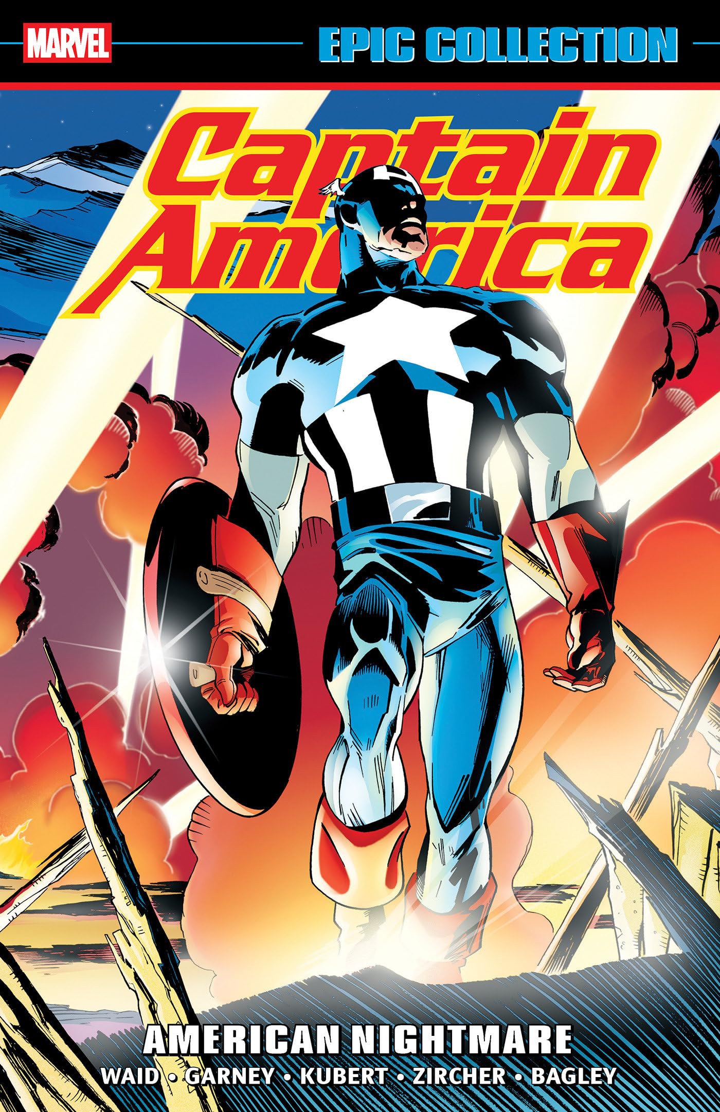 Captain America Epic Collection: American Nightmare Manga