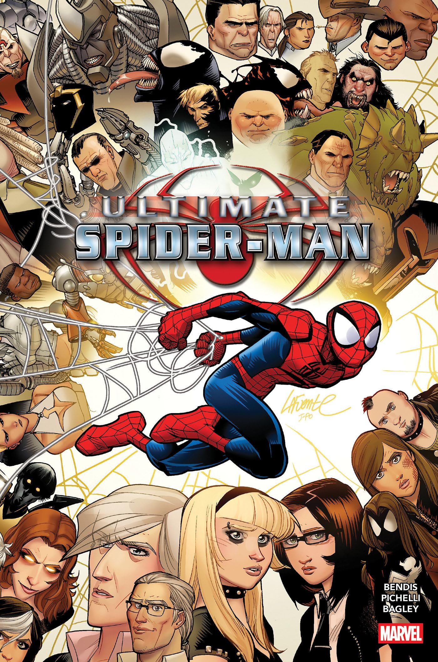 Ultimate Spider-Man Omnibus Vol. 5 David Lafuente Cover Manga