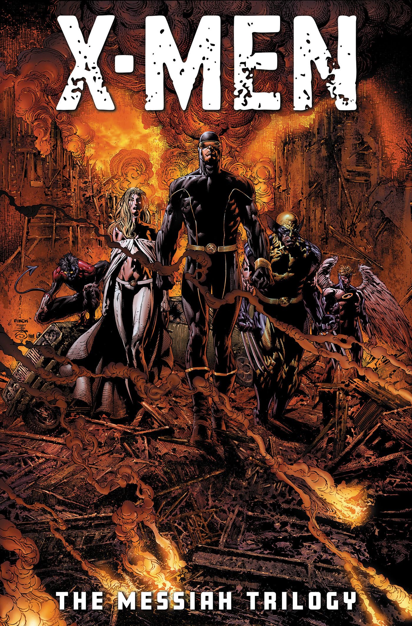 X-Men: The Messiah Trilogy Omnibus David Finch Cover Manga