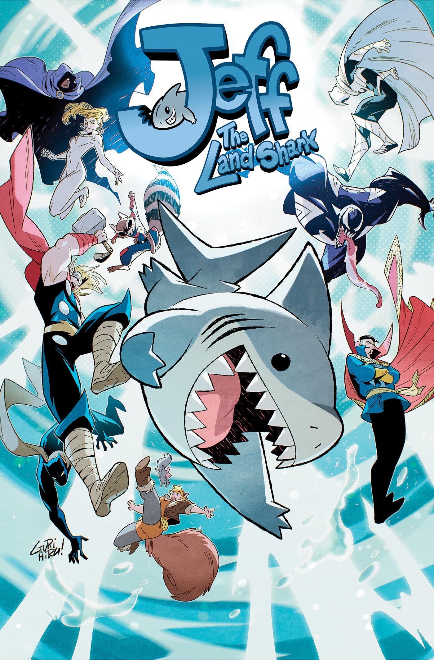 Jeff the Land Shark: Friends and Rivals (IT'S JEFF, Band 1) Manga