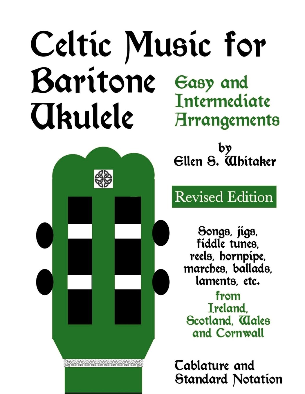 Celtic Music for Baritone Ukulele: Easy and Intermediate Arrangements Sheet Music