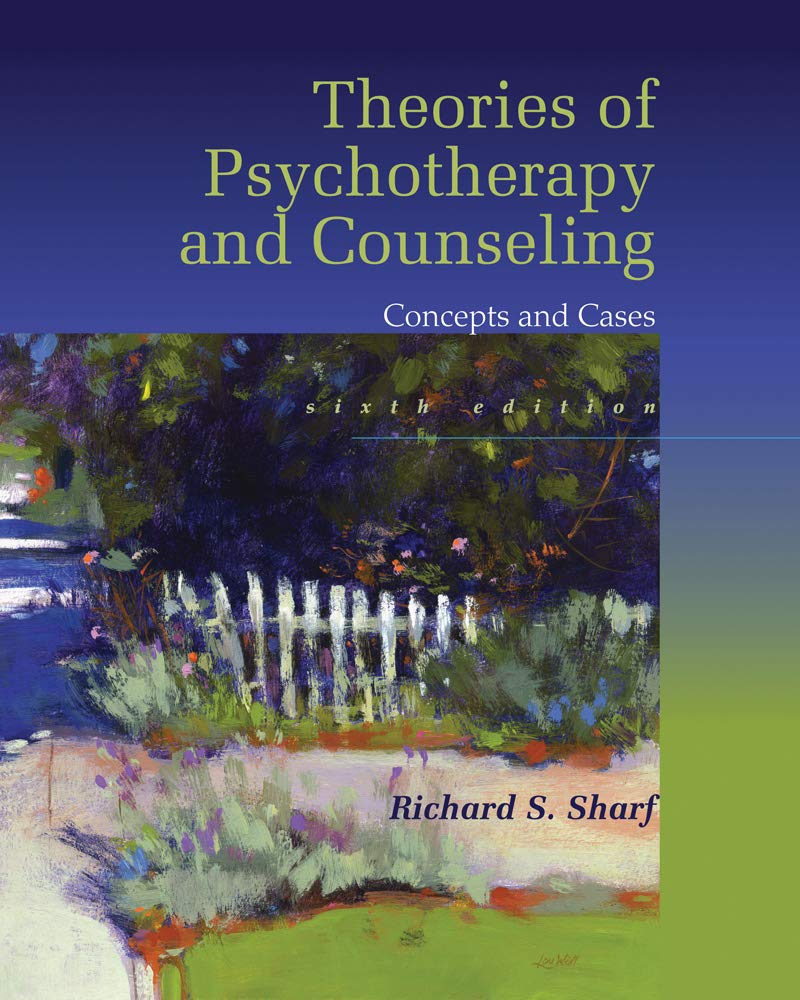 Theories of Psychotherapy & Counseling: Concepts and Cases Medicine
