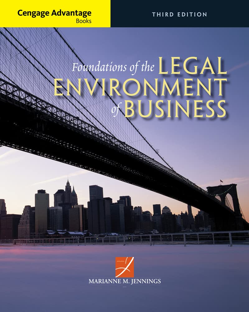 Foundations of the Legal Environment of Business Law