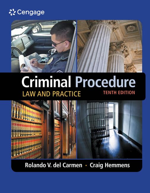 Criminal Procedure: Law and Practice (Mindtap Course List) Law
