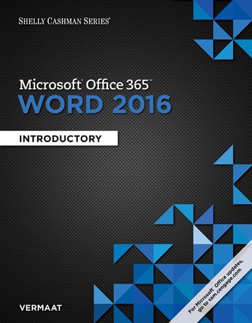 Shelly Cashman Series Microsoft Office 365 & Word 2016: Introductory Computer Science