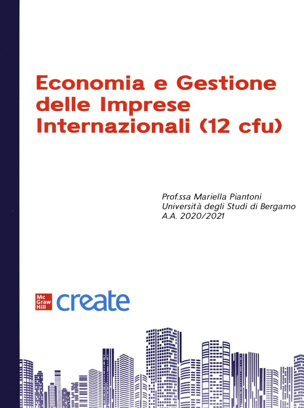 Economia e gestione delle imprese internazionali 12 cfu Business, Finance & Career