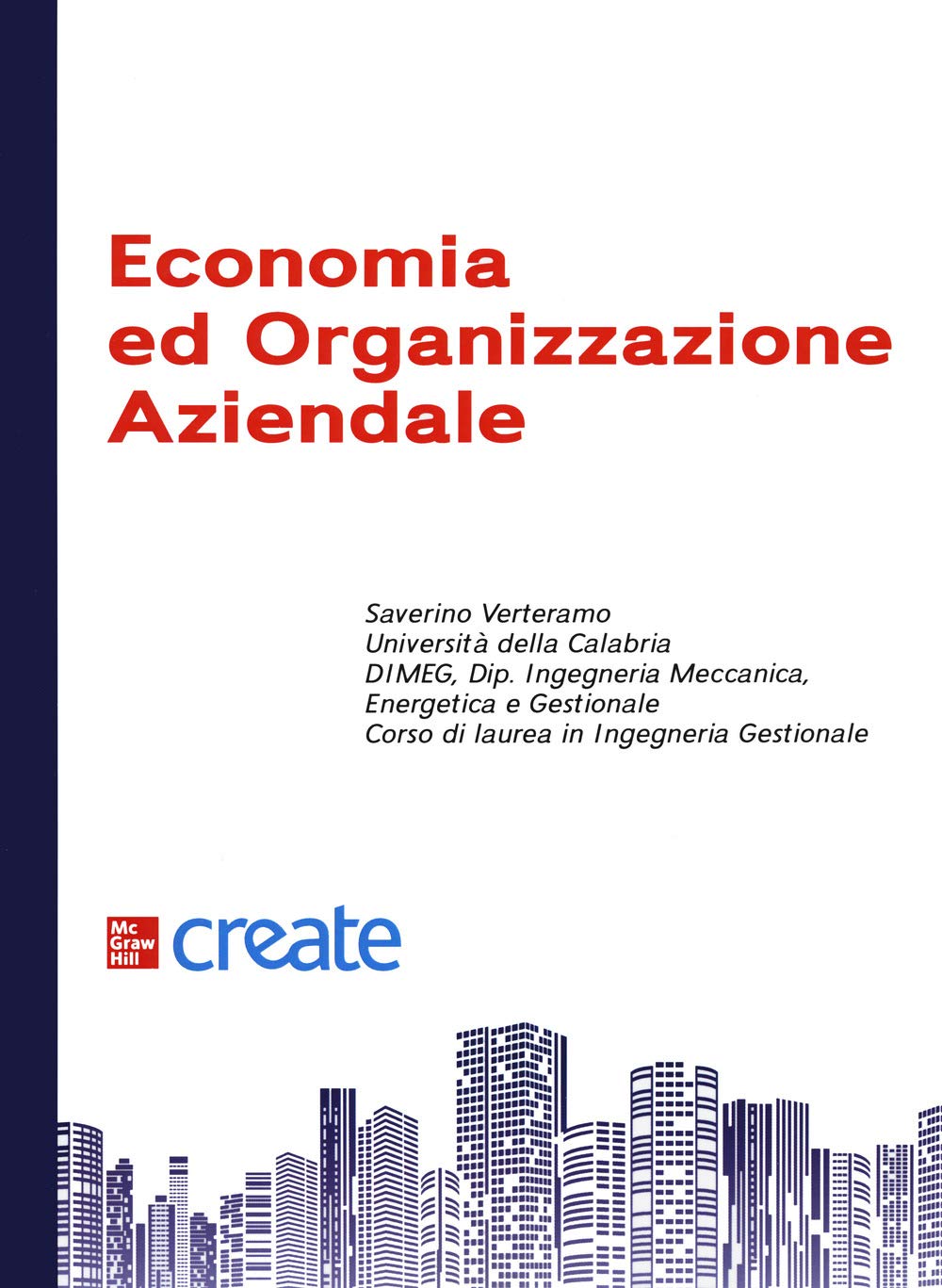 Economia e organizzazione aziendale book