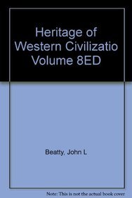 Title: Heritage of Western Civilizatio Volume 8ED book