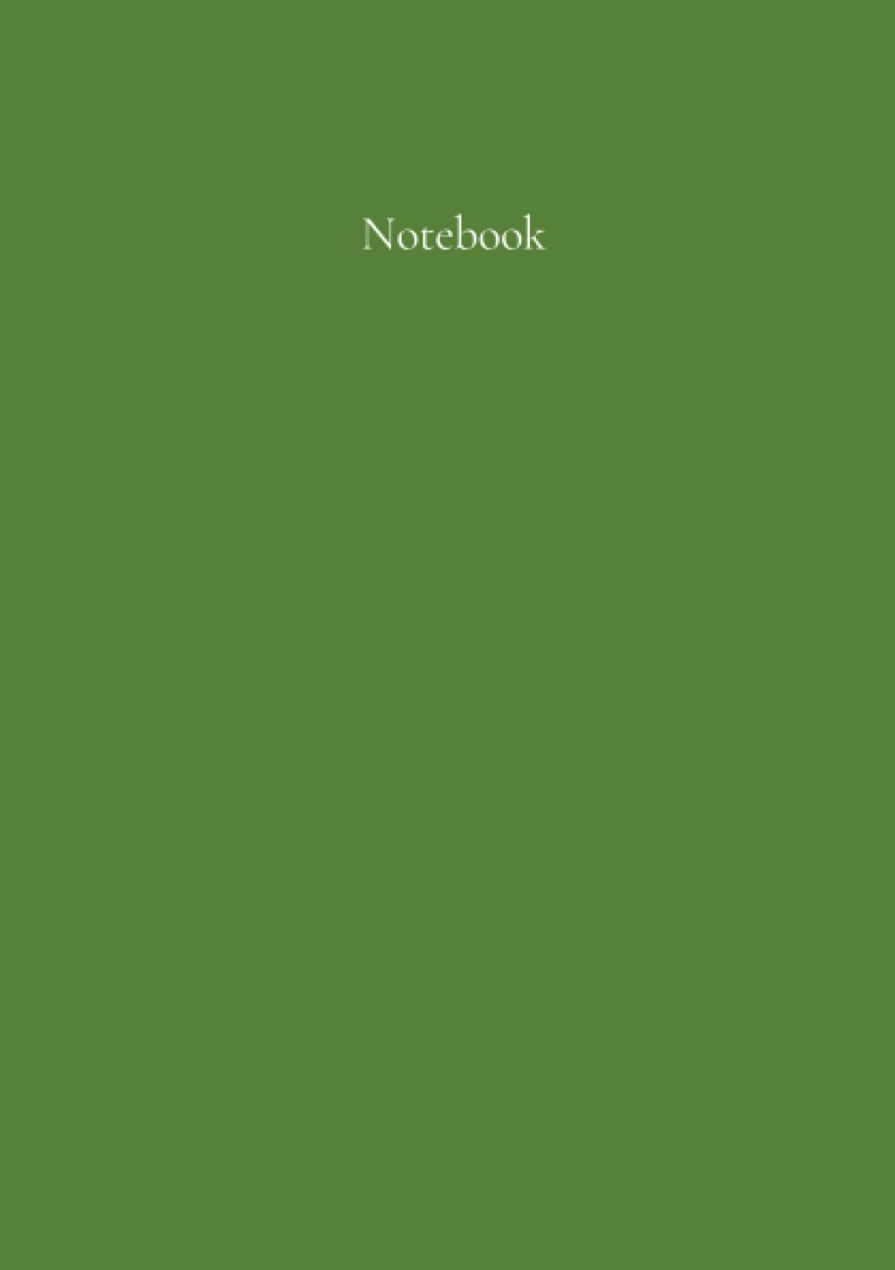 Classic A5 Notebook: Thanksgiving Green. By Paper Parisa Books