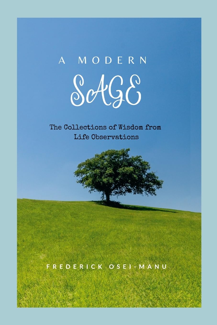 A Modern Sage: The Collections of Wisdom from Life Observations Contemporary literature