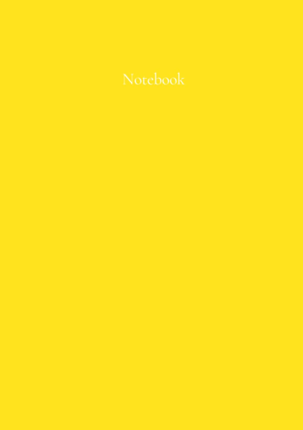 Classic A5 Notebook: Canary Yellow. By Paper Parisa Books