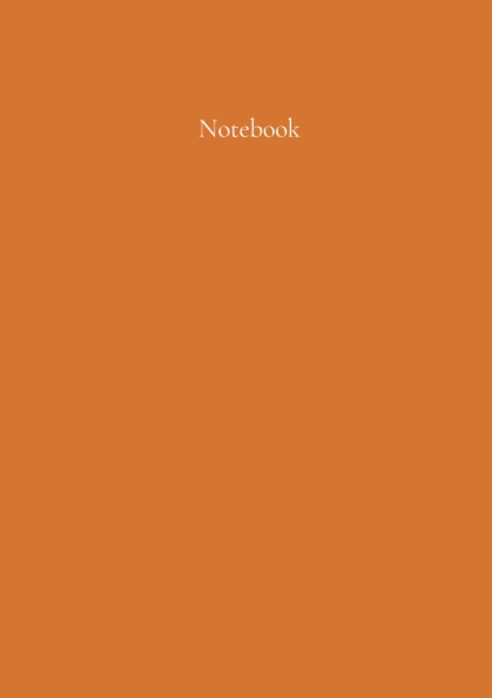 Classic A5 Notebook: Royal Orange. By Paper Parisa Books