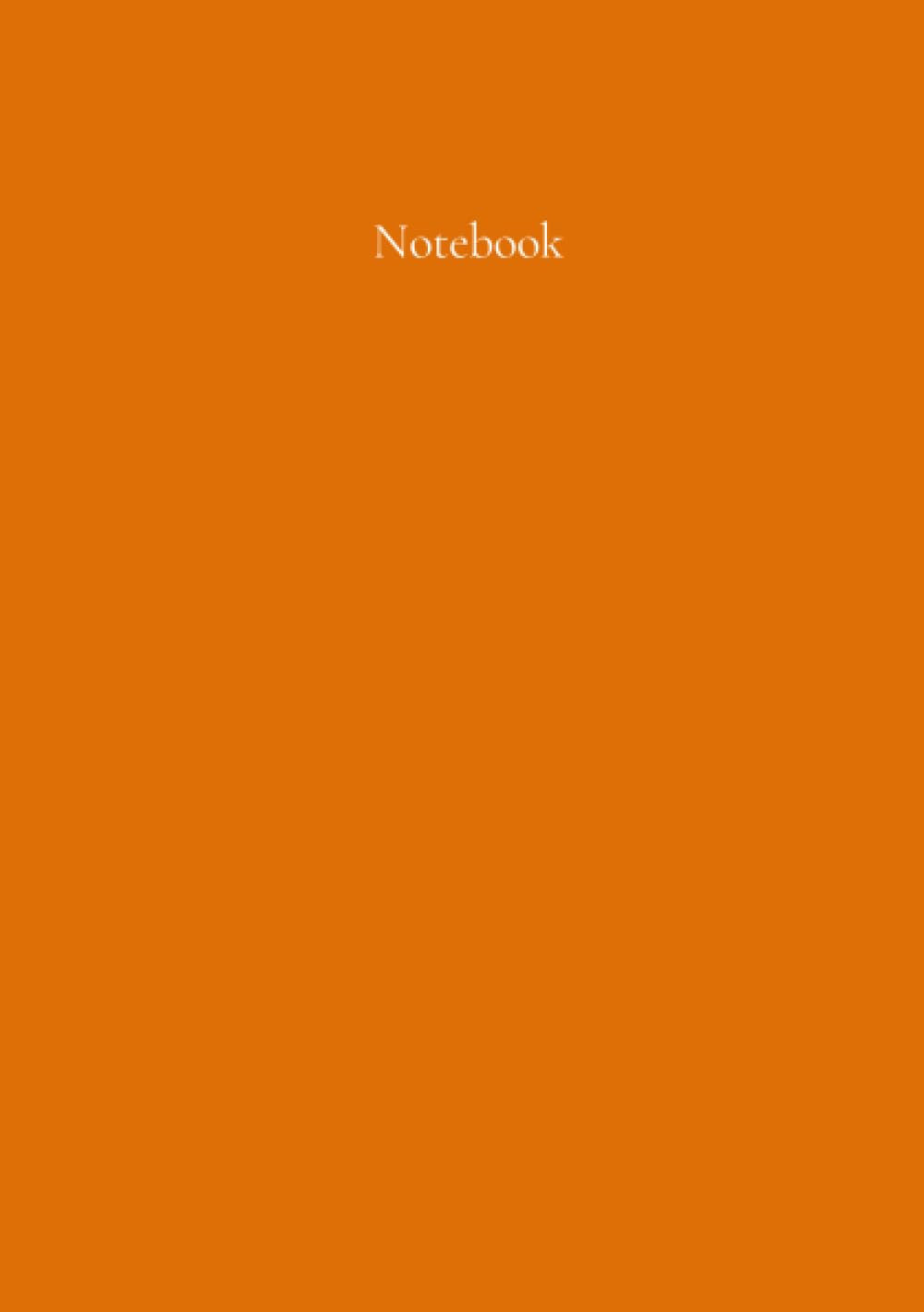 Classic A5 Notebook: Princeton Orange. By Paper Parisa Books