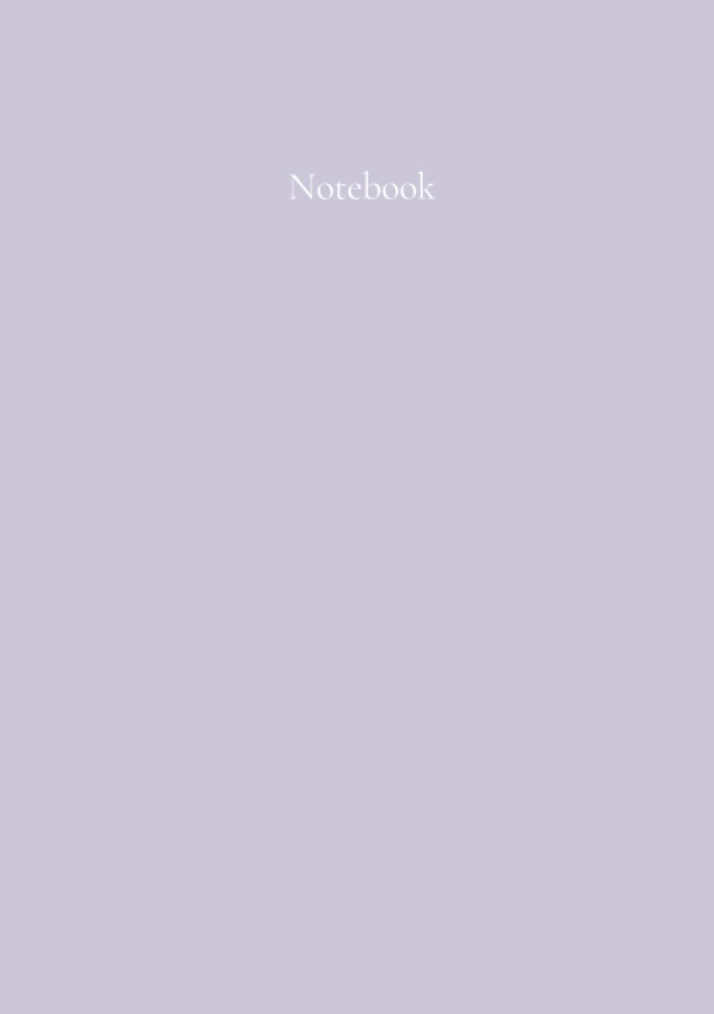 Classic A5 Notebook: Icy Lilac. By Paper Parisa Books