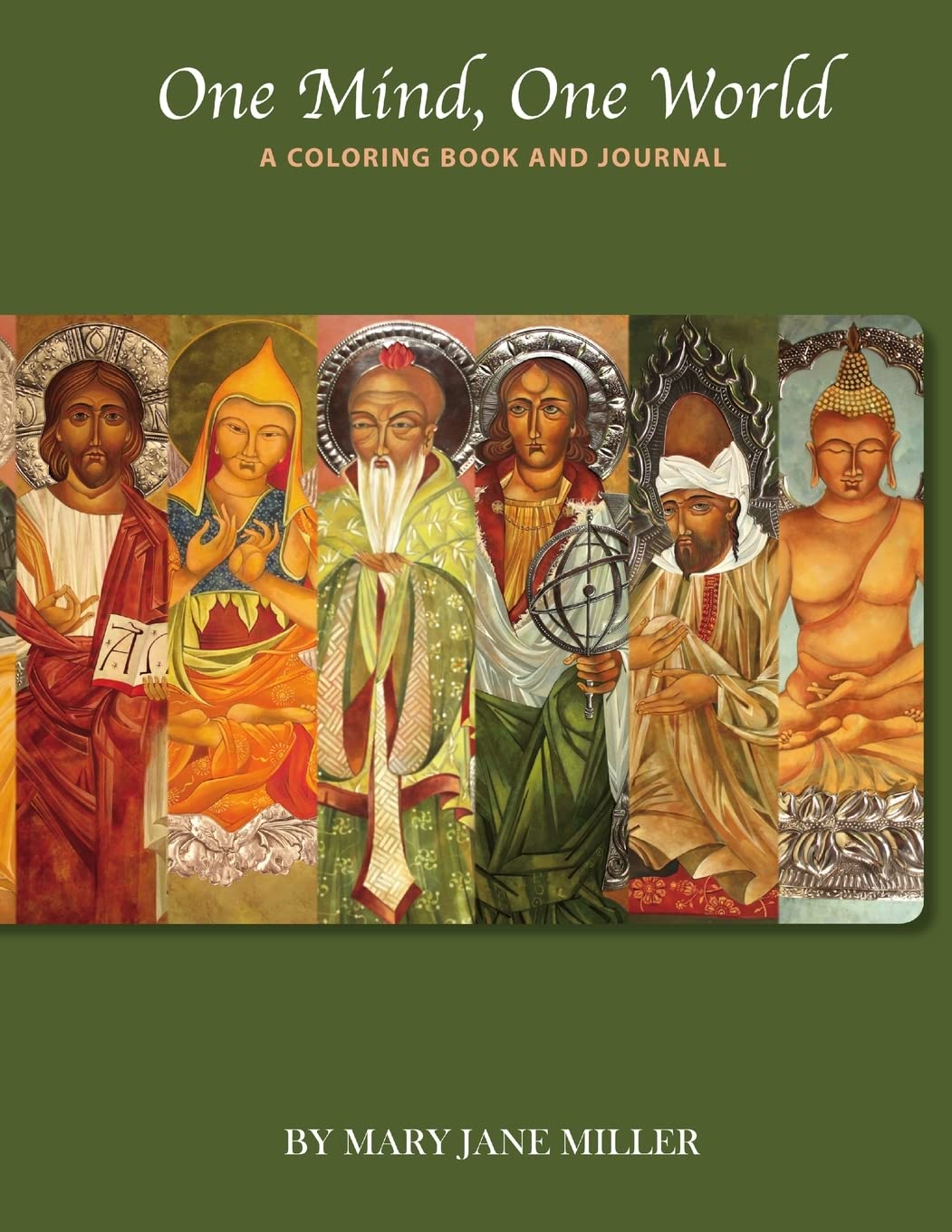 One Mind, One World— A coloring book and journal Religion & Esotericism