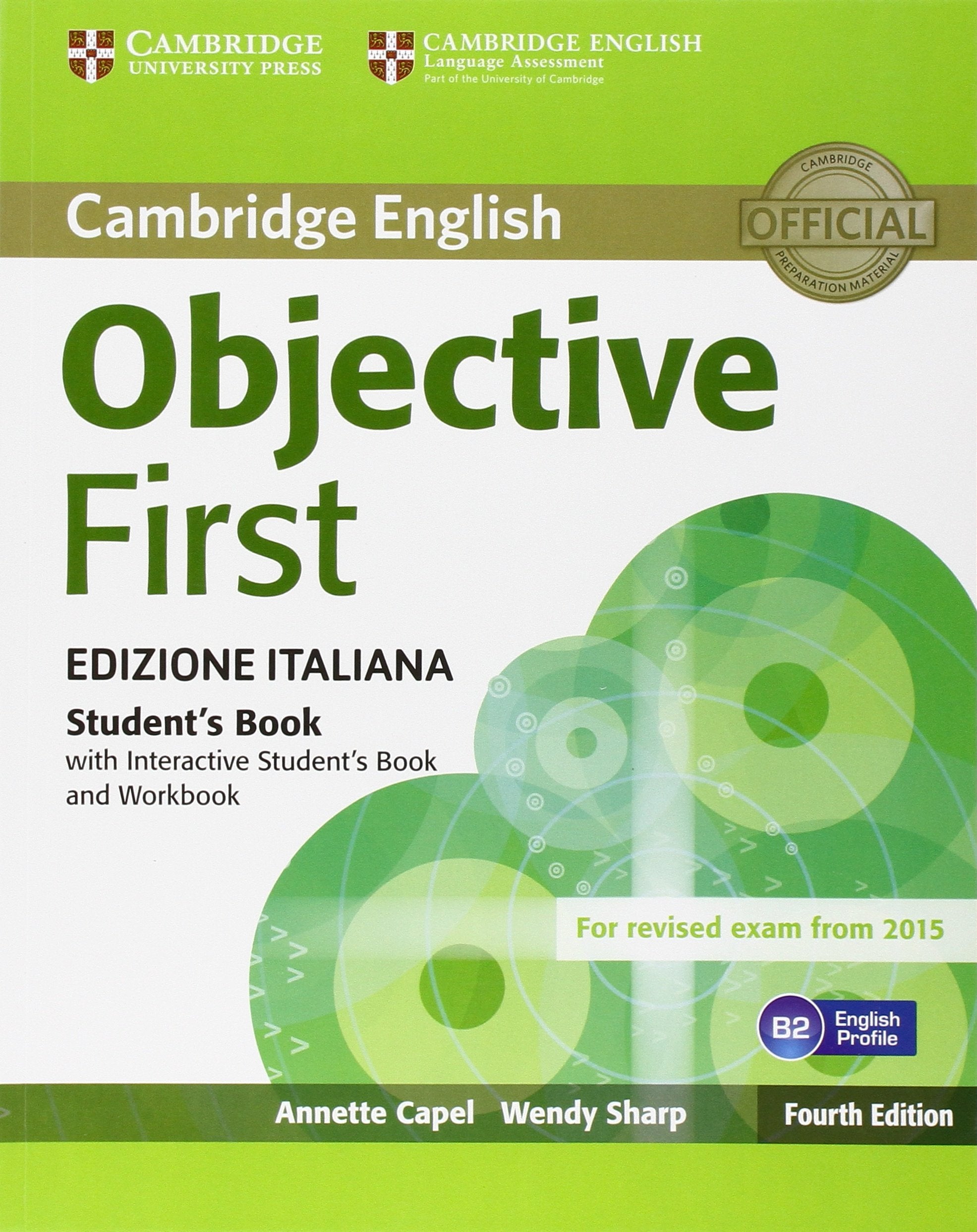 Objective first certificate. Student's book-Workbook. Without answers. Per le Scuole superiori. Con CD Audio. Con e-book. Con espansione online book