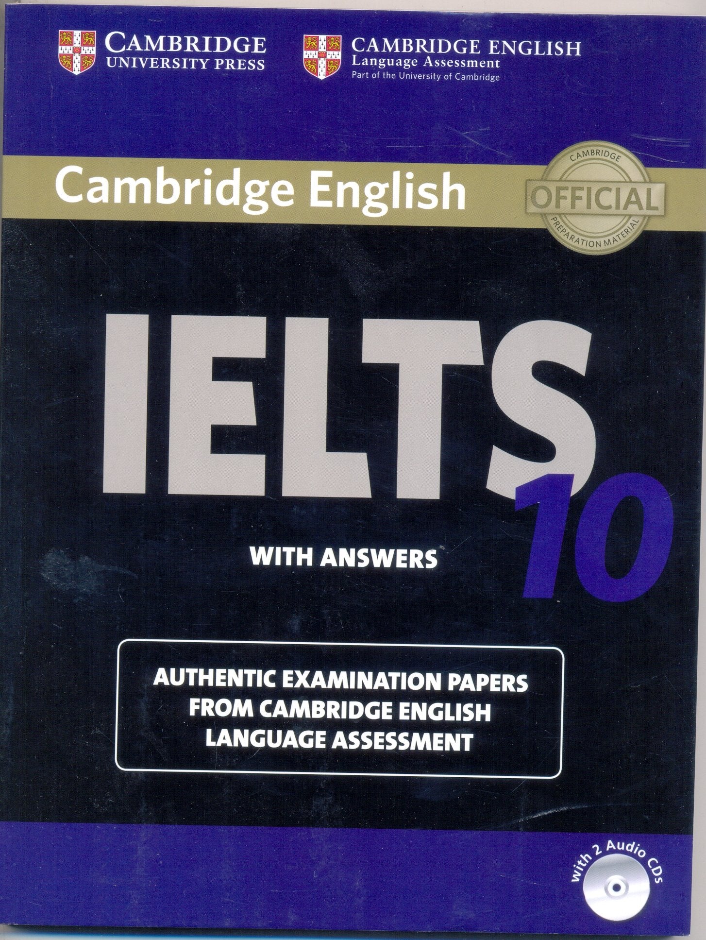 Cambridge Ielts 10 Students Book With Answers With Audio Cds (2) South Asia Edition book