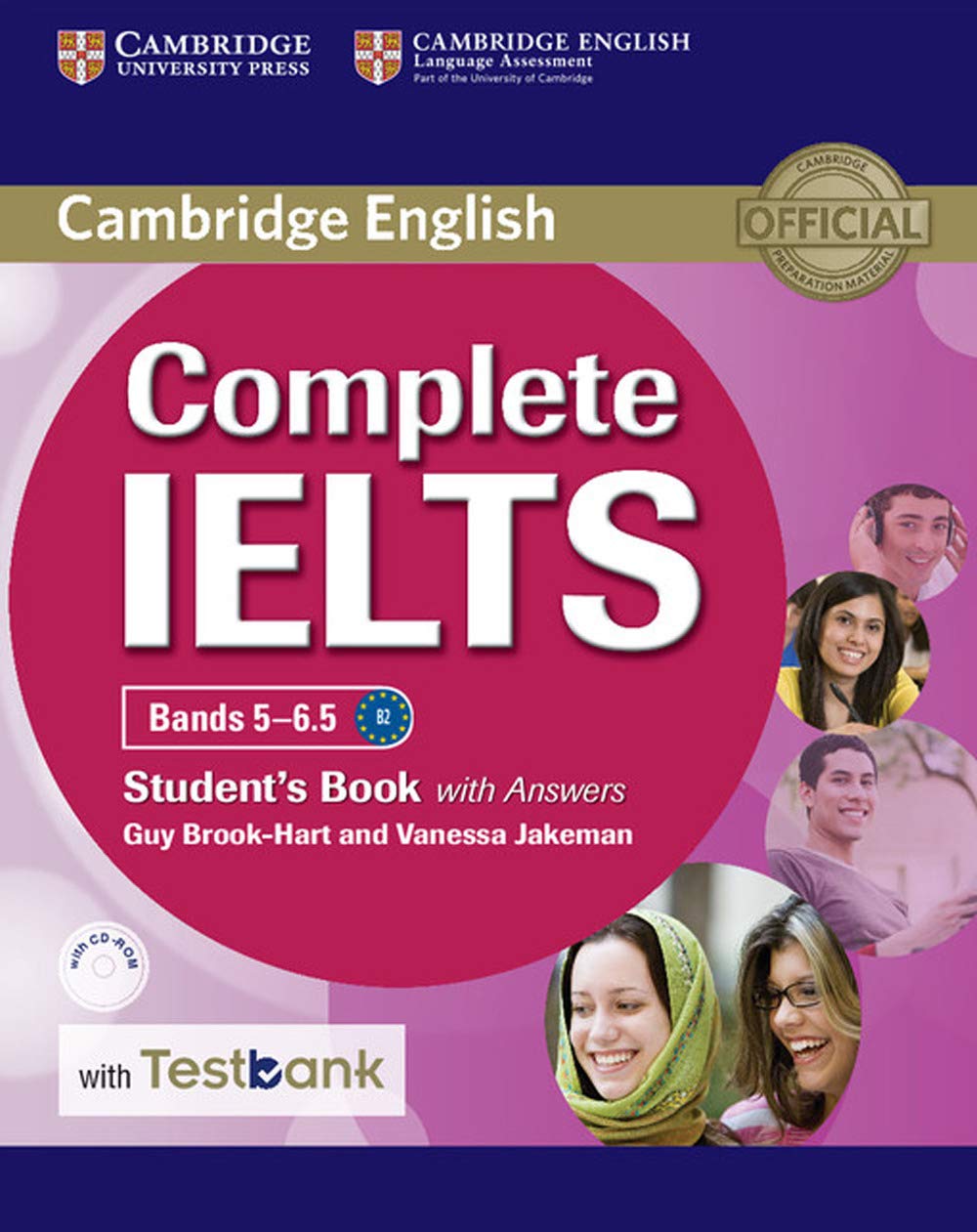 Complete IELTS Bands 5–6.5 Student's Book with Answers with CD-ROM with Testbank book